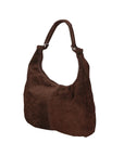 Valeria Damen-Schultertasche aus echtem Leder, hergestellt in Italien, 34 x 43,5 x 5 cm