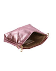 Giorgia Damen-Clutch aus echtem Leder, hergestellt in Italien, 19 x 27 x 2 cm