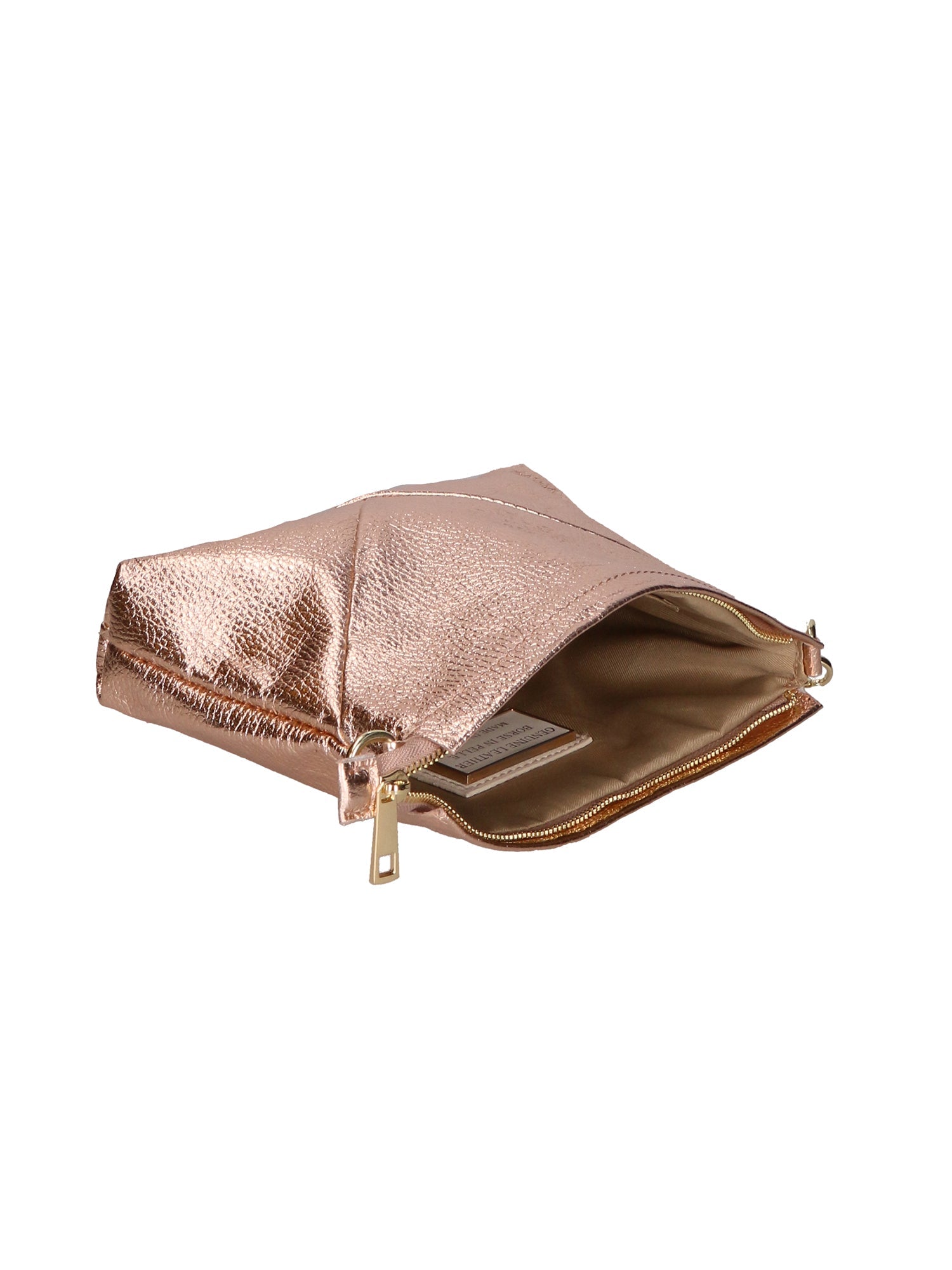 Pochette da Donna Giorgia in Vera Pelle Made in Italy 19x27x2 cm