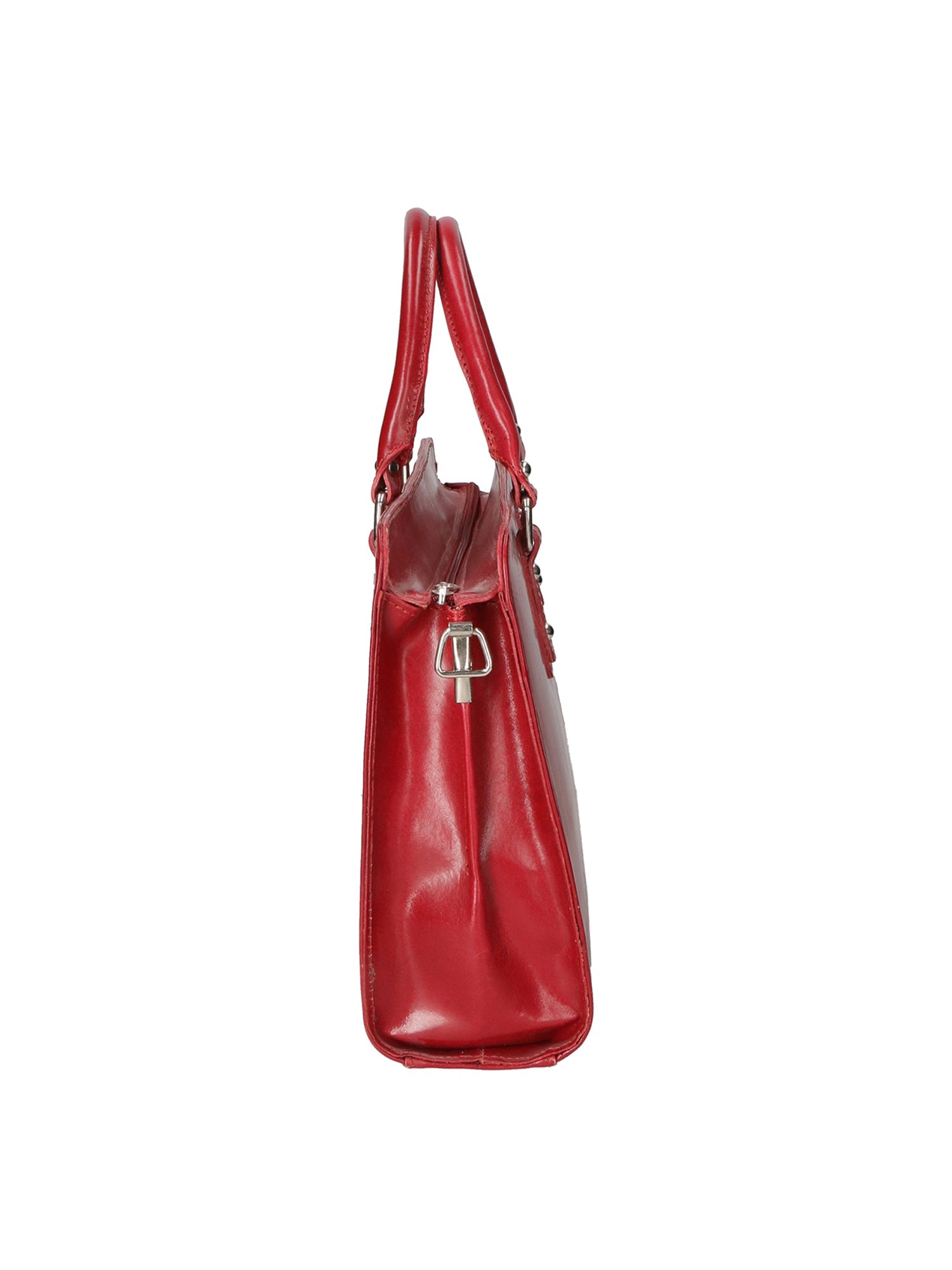 Fabrizia Borsa a mano da donna Vera pelle 9047-ROSSO RED Chiara Ferretti