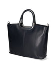 Francesca Borsa a mano da donna 100% pelle 9133-BLU BLUE Chiara Ferretti