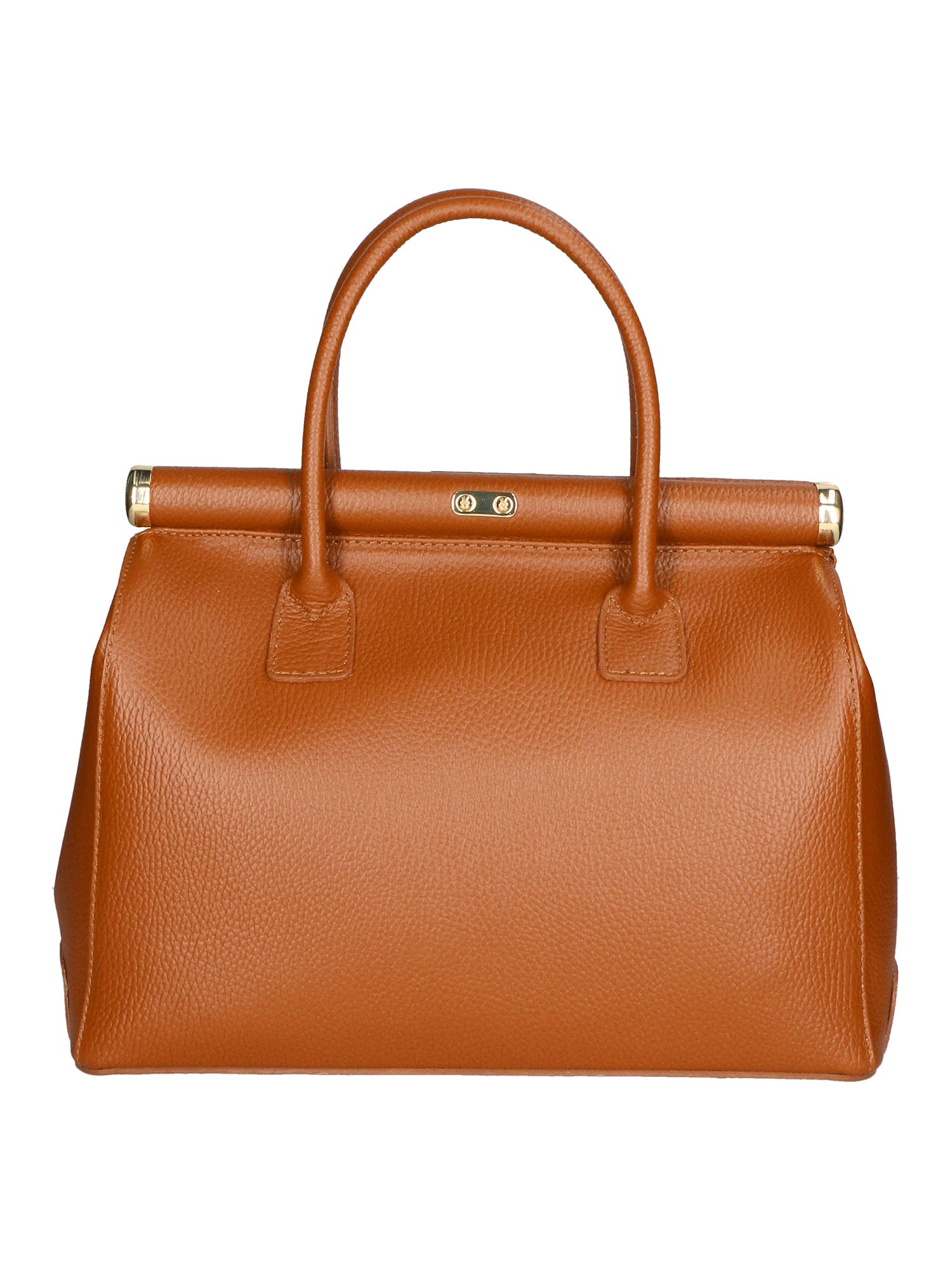 Aleria Borsa a mano da donna Vera pelle 8005-D17 CUOIO SCURO Chiara Ferretti