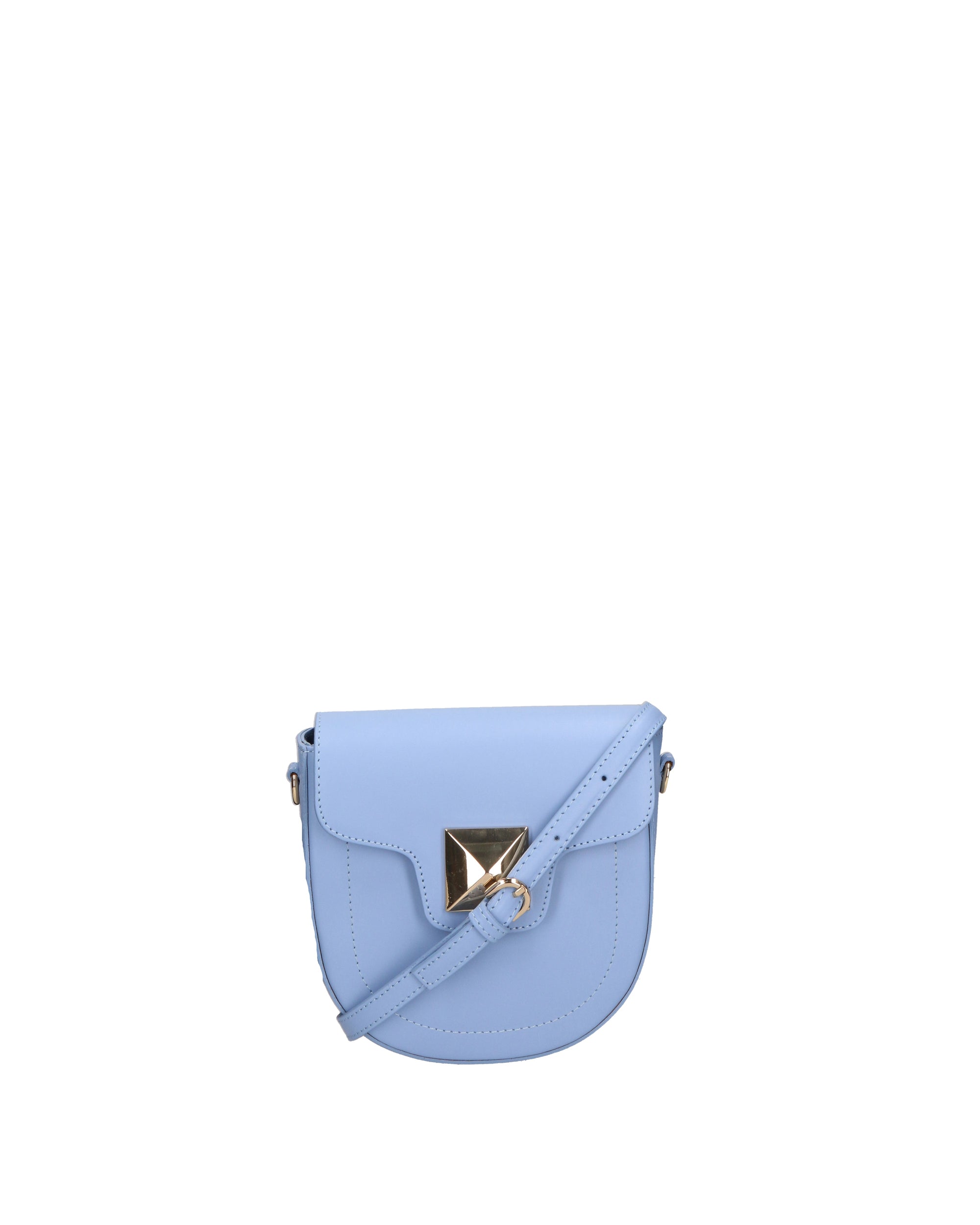 Calista Borsa a tracolla da donna Vera pelle 06014-L220 AZZURRO Chiara Ferretti