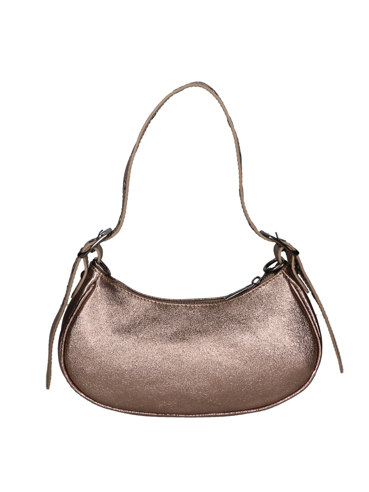 Gloria Damenhandtasche aus echtem Leder, hergestellt in Italien, 12 x 25 x 6 cm
