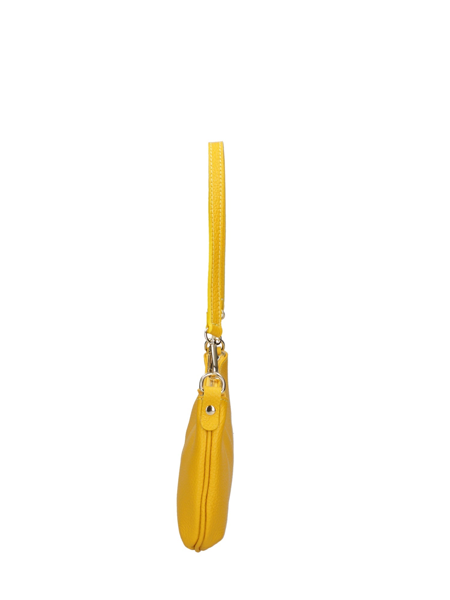 Damen-Schultertasche aus echtem Leder, hergestellt in Italien, 27 x 14 x 3 cm