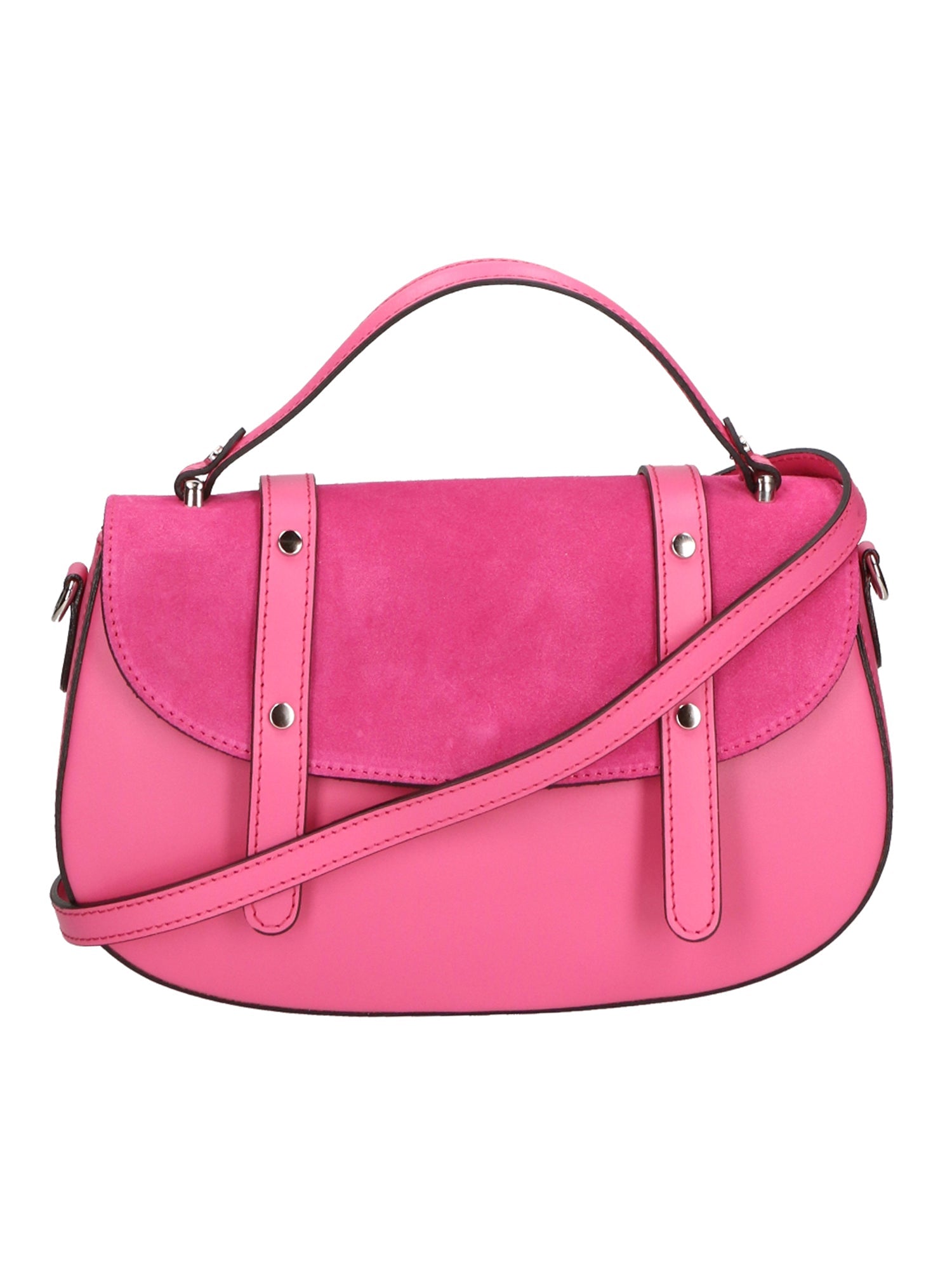 Genziana Borsa a mano da donna Vera pelle 05993-L814 FUXIA+16 FUXIA Chiara Ferretti
