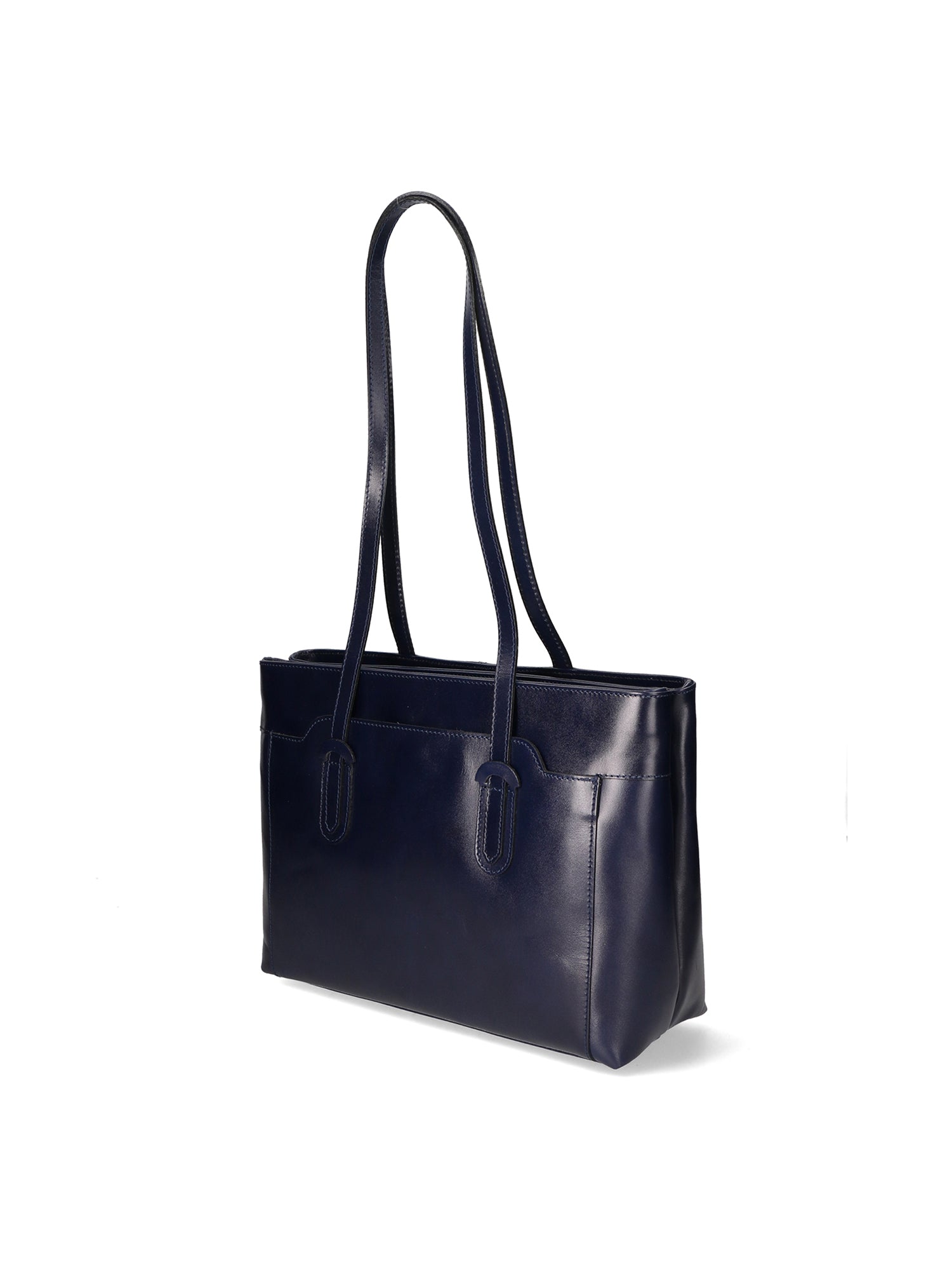 Flora Borsa a spalla da donna Vera pelle 9118-BLU Chiara Ferretti