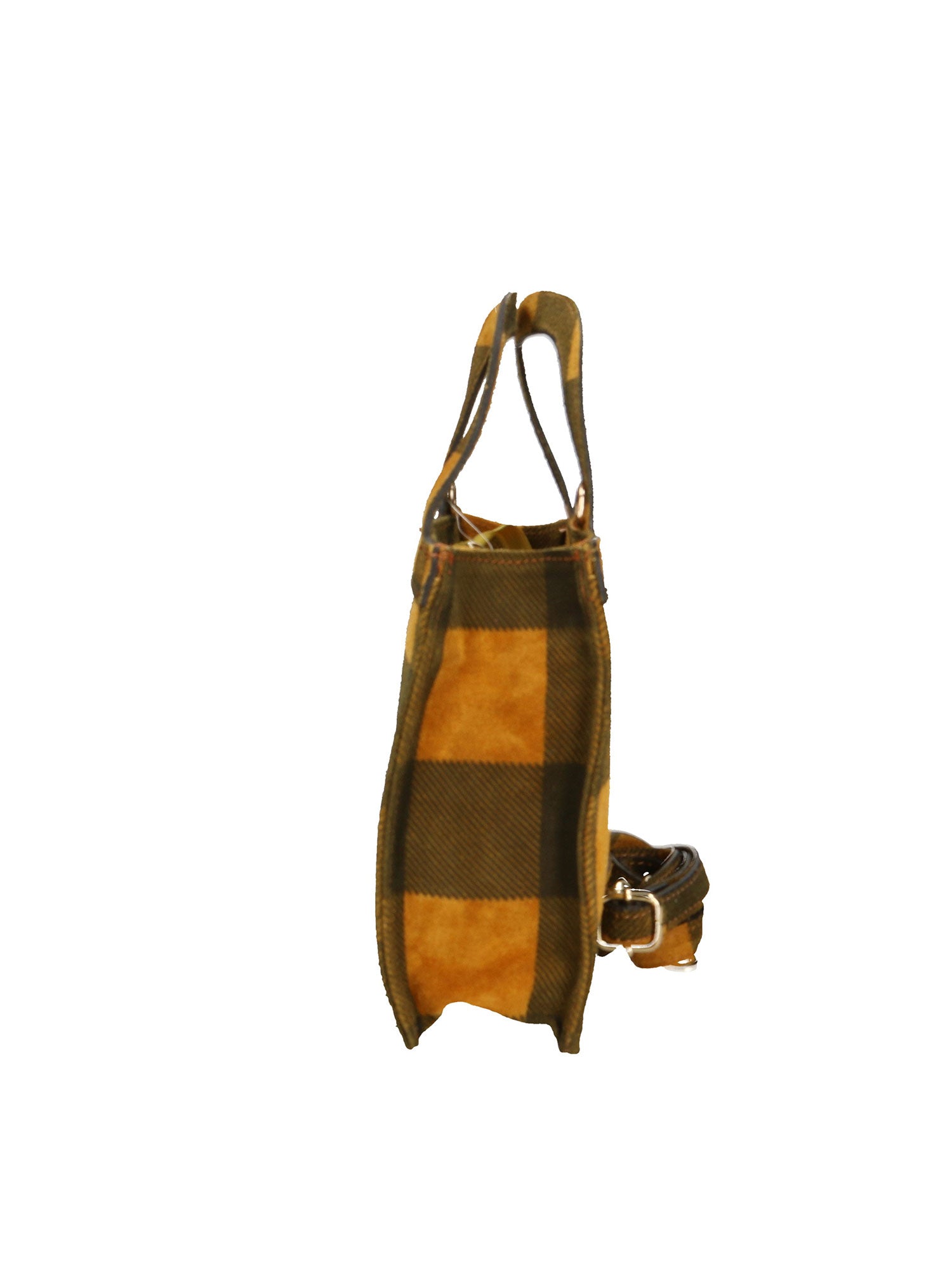 Ambrel Borsa a mano da donna Vera pelle 00660-047 SENAPE Chiara Ferretti