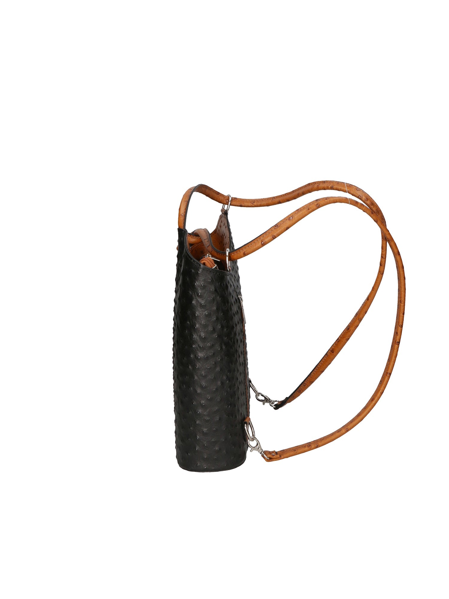 Chanel 3005-20 NERO 06 CUOIO Zaino da donna in vera pelle Chiara Ferretti