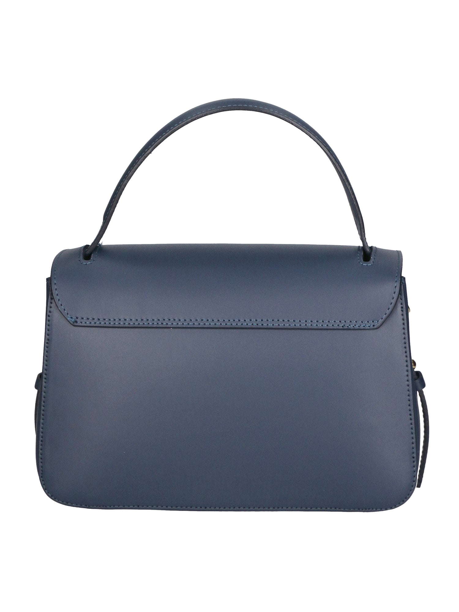 Lucia Borsa a mano da donna 100% pelle 04514-L118 BLU JEANS Chiara Ferretti
