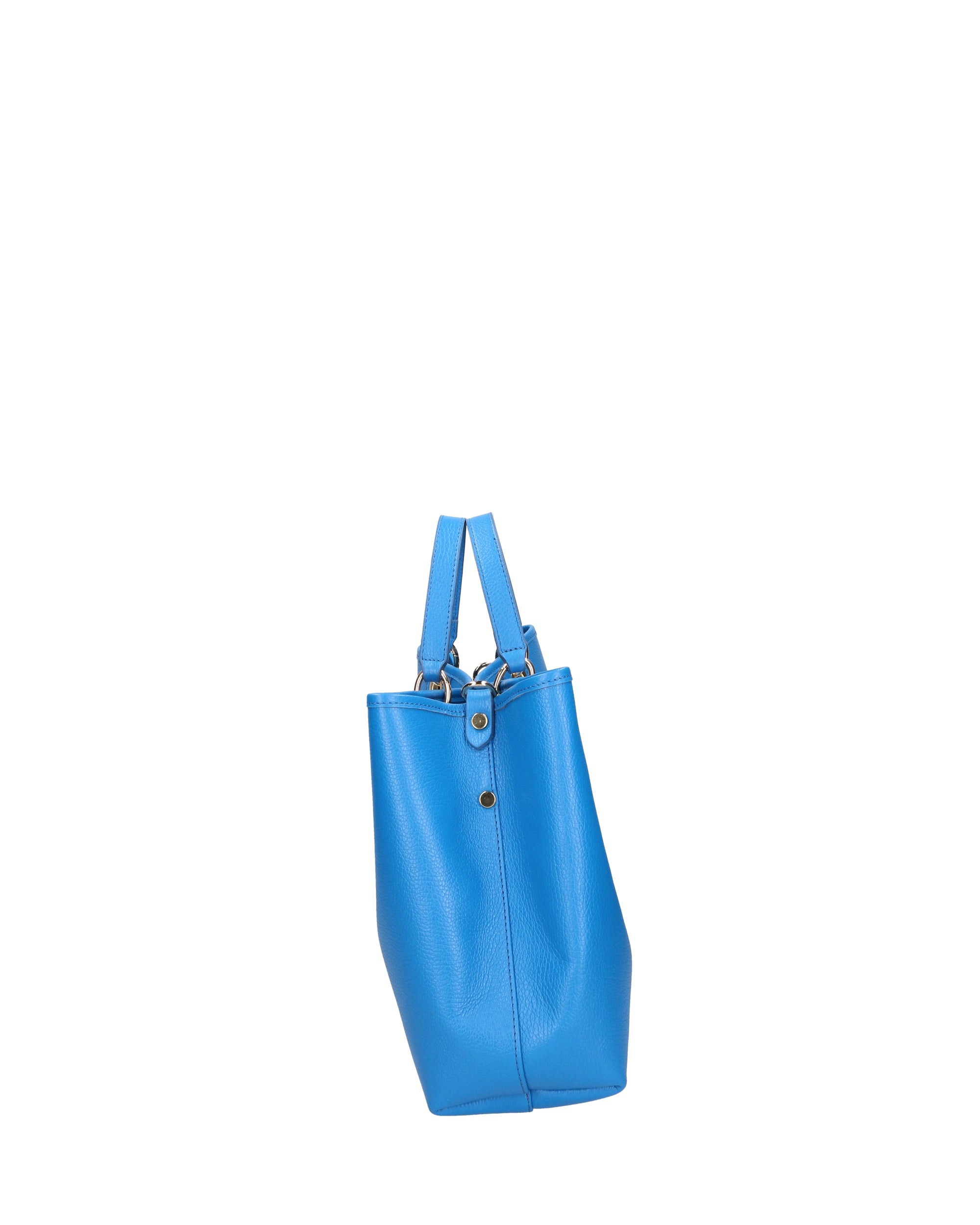Azurite Borsa a mano da donna 100% pelle 06105-D222 BLU ASTER Chiara Ferretti