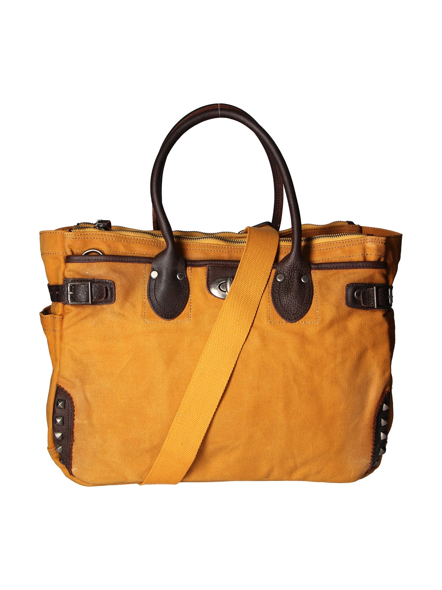 Melissa Borsa a tracolla unisex Canvas e pelle ZG3001-CUOIO COGNAC Chiara Ferretti