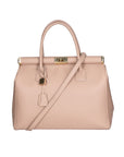 Eleonora Women's Handbag in Genuine Leather Made in Italy 26x35x16 cm