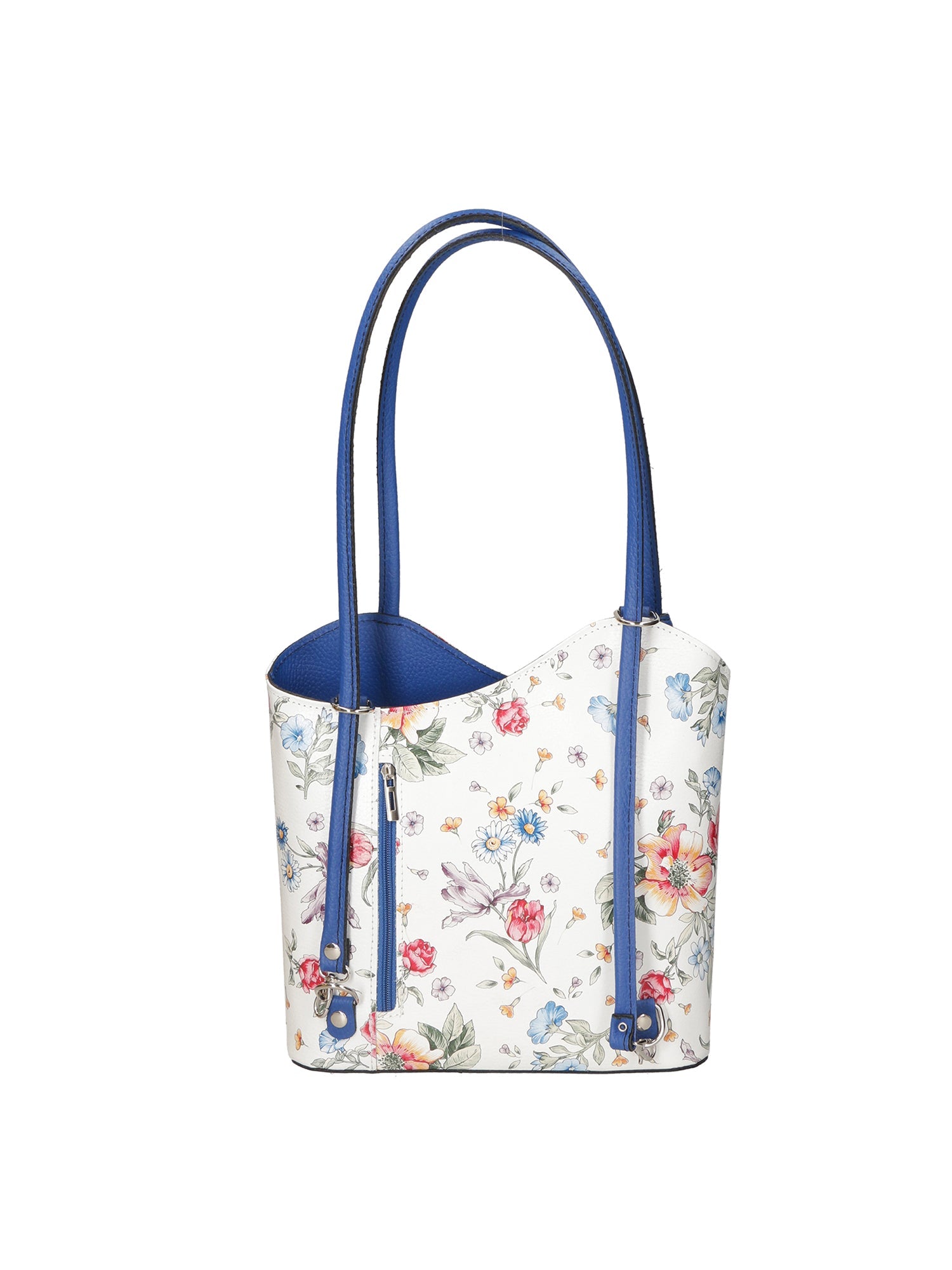 Elsa Borsa a spalla da donna Vera pelle 80056-D22 BLUETTE ROYAL BLU Chiara Ferretti