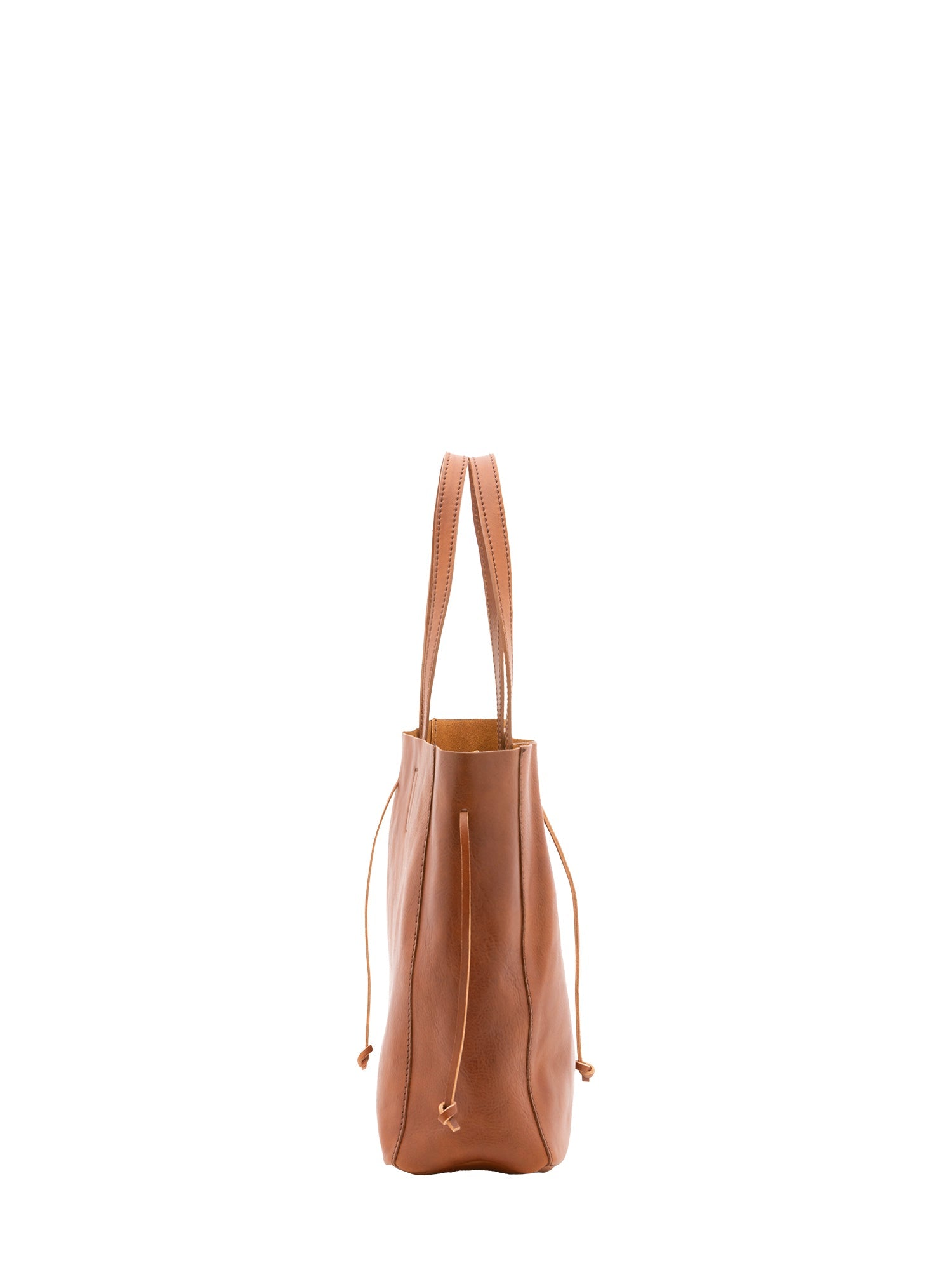 Borsa a mano unisex vera pelle Made in Italy 4611-MIELE Alessia Firenze