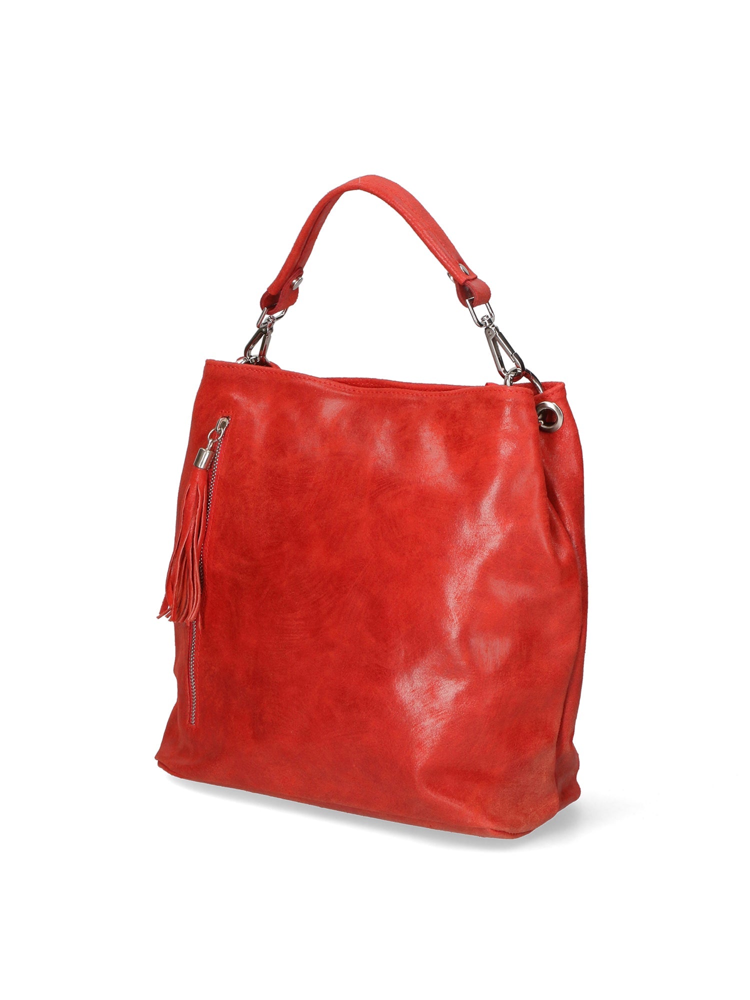 Elisabetta Borsa a mano da donna Vera pelle 80054-023 ROSSO Chiara Ferretti