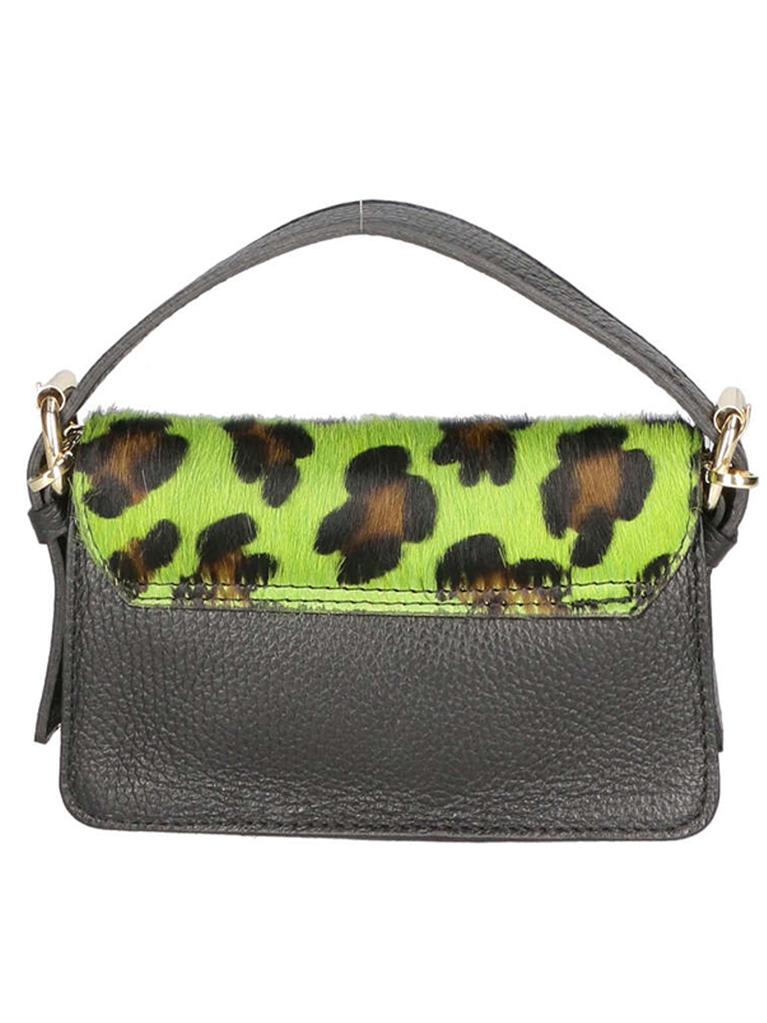 Pochette da Donna Aleide in Vera Pelle Made in Italy 11x18x6,5 cm