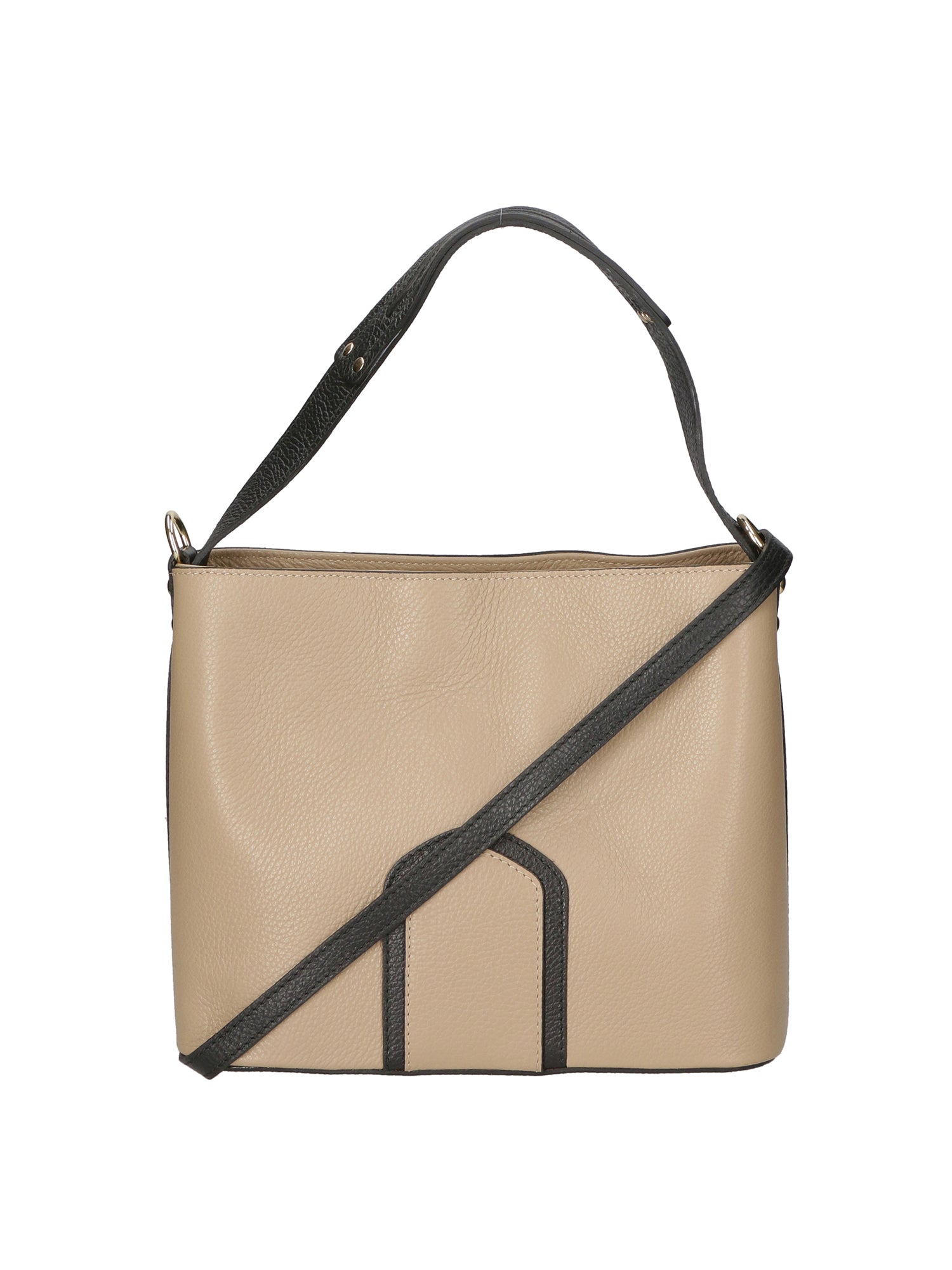 Erica Borsa a mano da donna Vera pelle 80071-TAUPE Chiara Ferretti