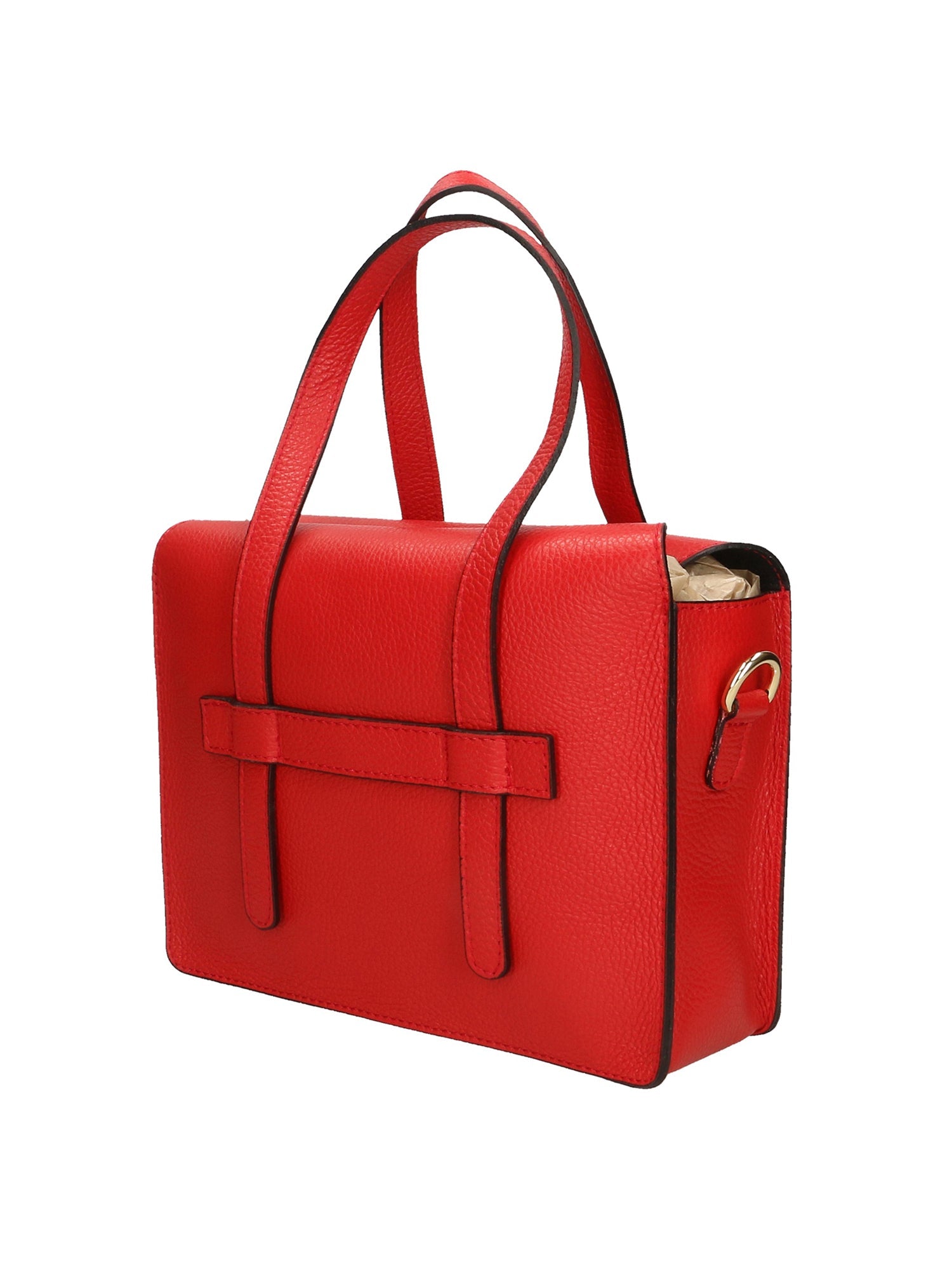 Cielia Borsa a mano da donna Vera pelle 191148-ROSSO RED Chiara Ferretti