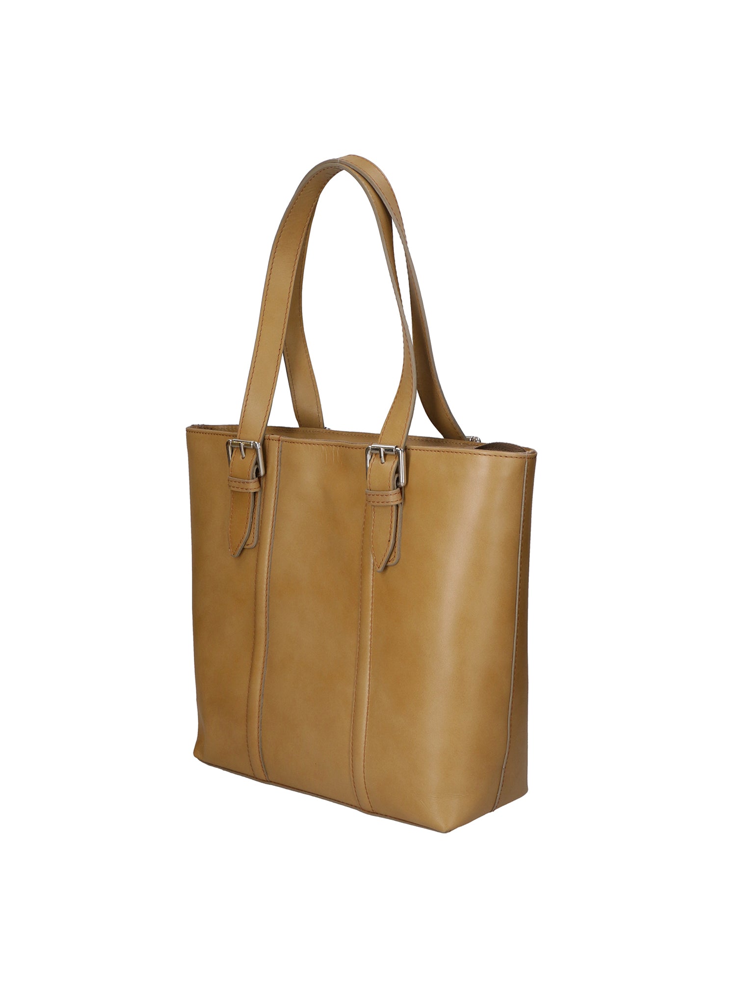 Farah Borsa a mano da donna 100% pelle 9055-TAUPE Chiara Ferretti