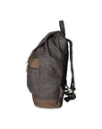 Mavi’ ZG3013-NERO BLACK Zaino unisex in canvas e vera pelle Chiara Ferretti