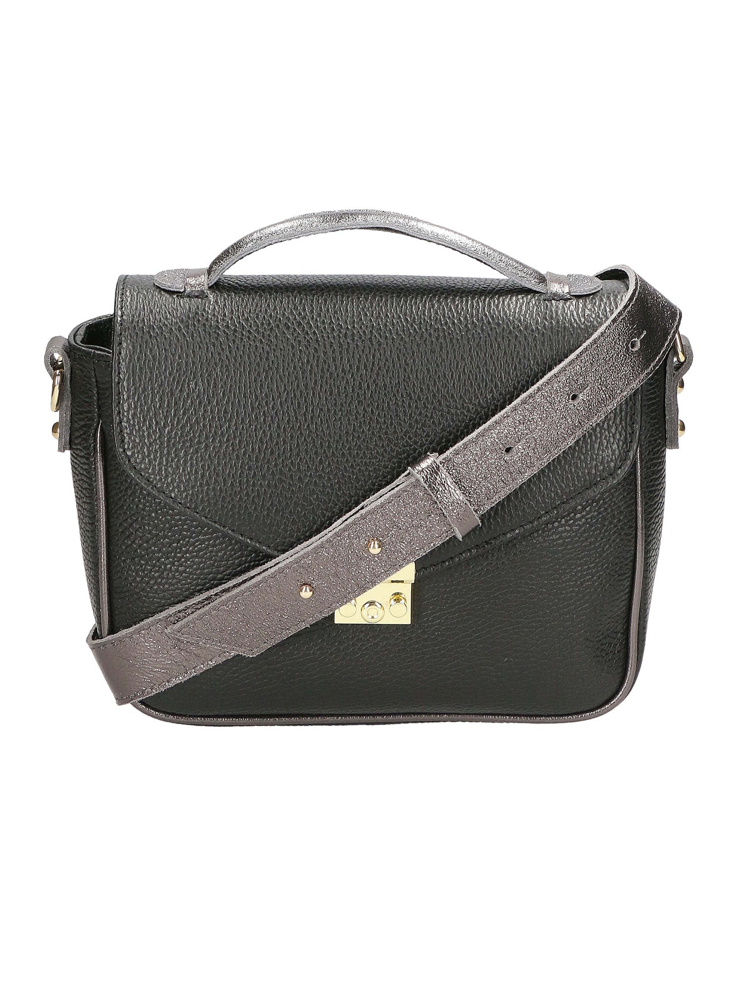 Borsa a mano da Donna Aida in Vera Pelle Made in Italy 20x27x9 cm