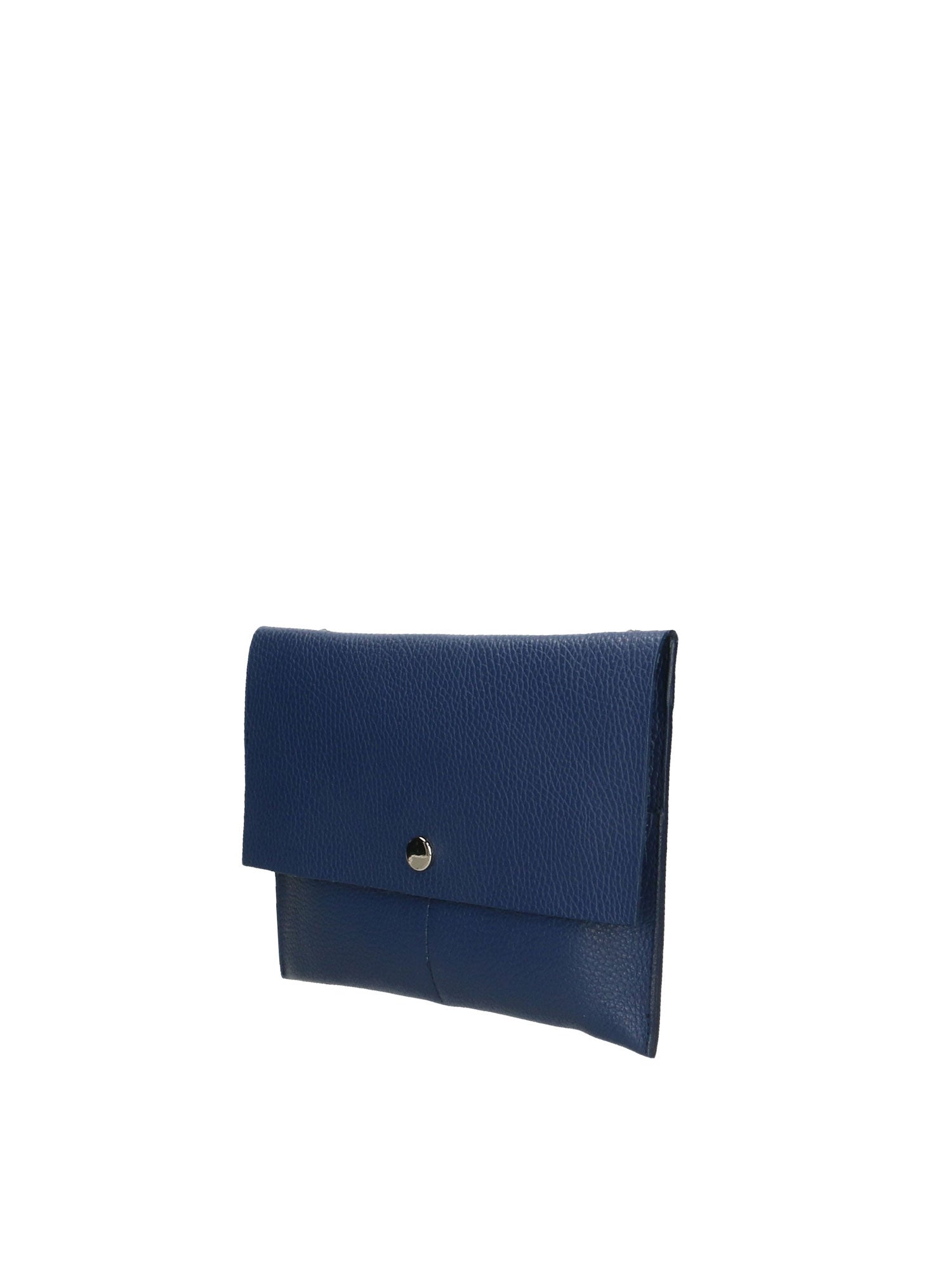 Zaffiro 189728-BLU JEANS Pochette da donna in vera pelle Chiara Ferretti