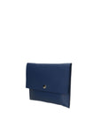 Zaffiro 189728-BLU JEANS Pochette da donna in vera pelle Chiara Ferretti