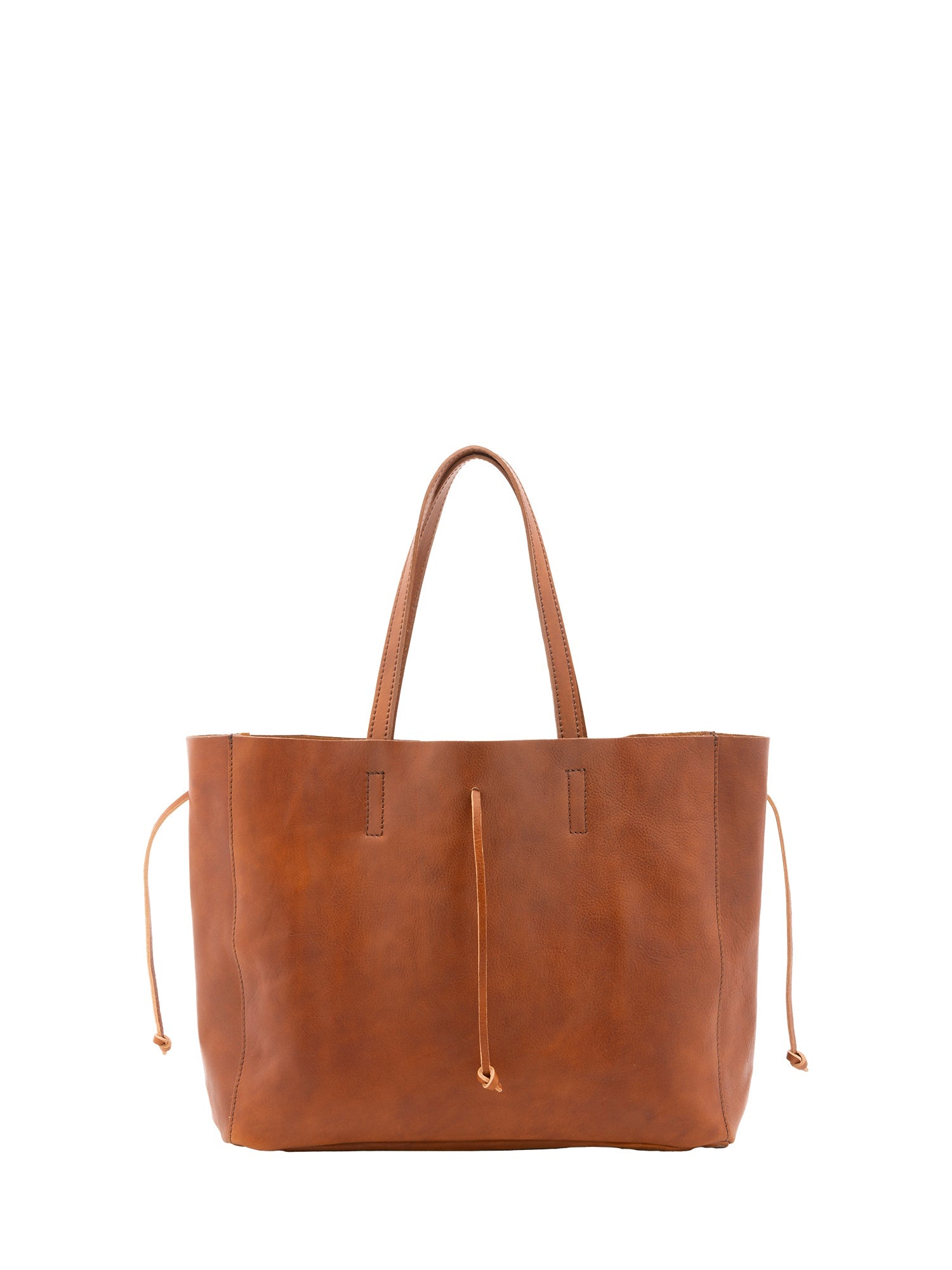Borsa a mano unisex vera pelle Made in Italy 4611-MIELE Alessia Firenze