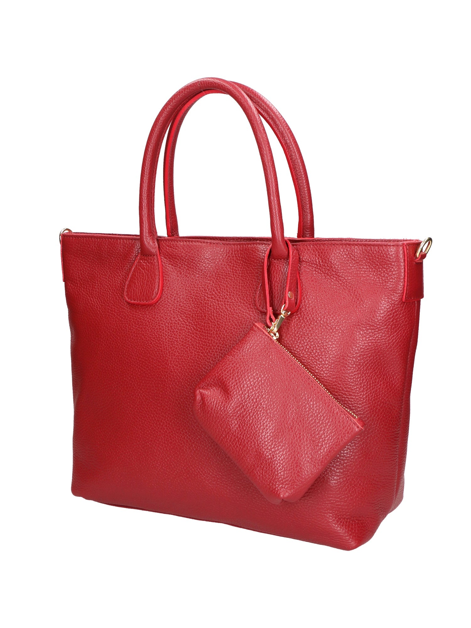 Sylvie Unisex-Handtasche aus echtem Leder, hergestellt in Italien, 34 x 30 x 9 cm