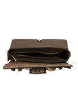 Morena Borsa a spalla da donna Vera pelle 1817-T.MORO DARK BROWN Chiara Ferretti