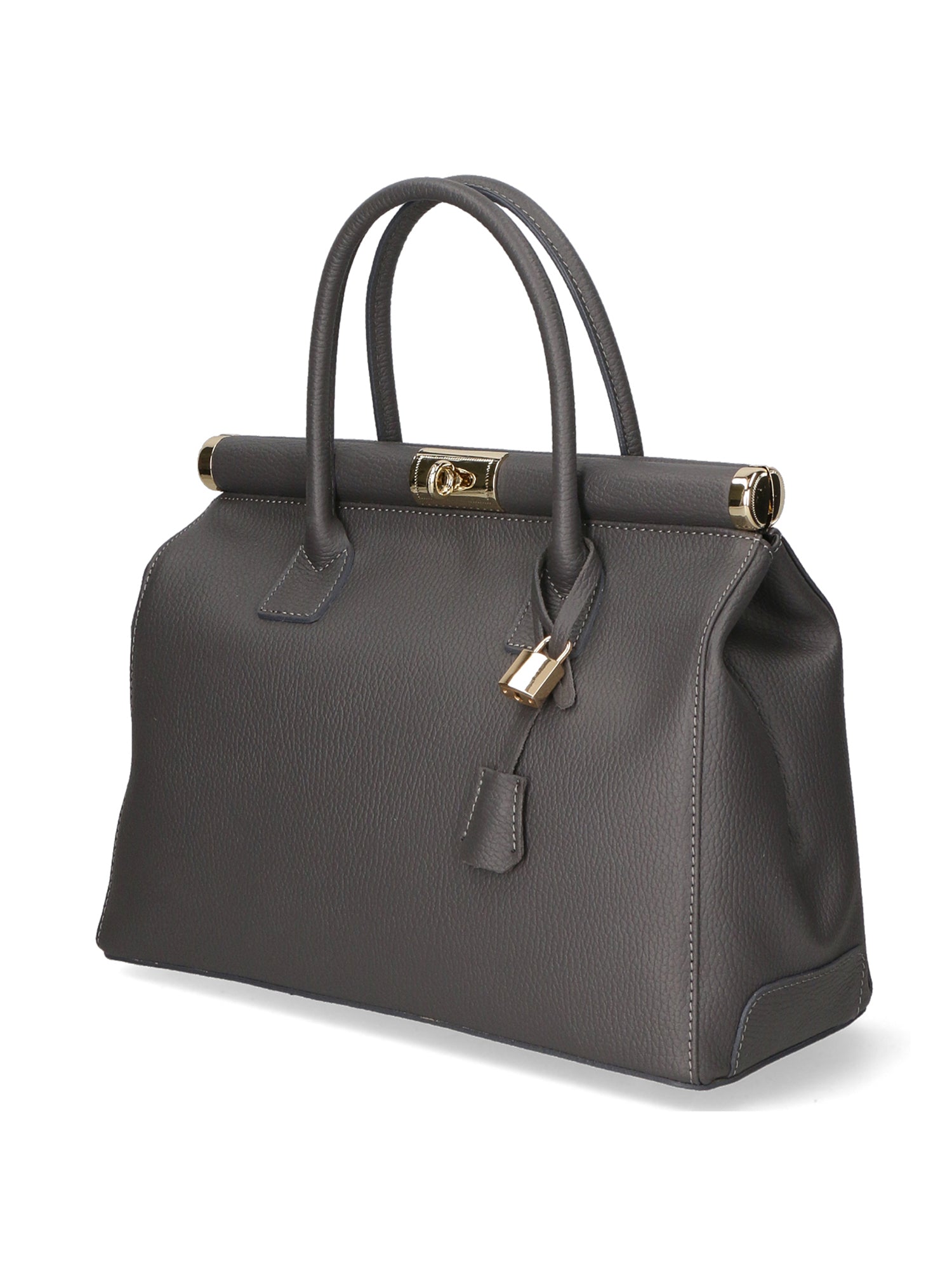 Aleria Borsa a mano da donna Vera pelle 8005-D27 CENERE Chiara Ferretti