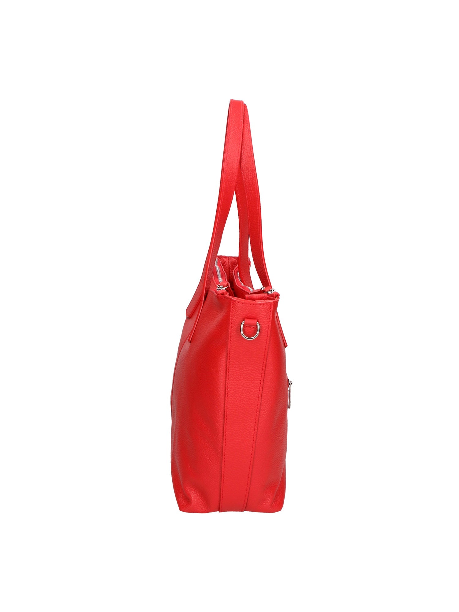 Gea Borsa a spalla da donna Vera pelle 05935-D58 ROSSO FERRARI Chiara Ferretti