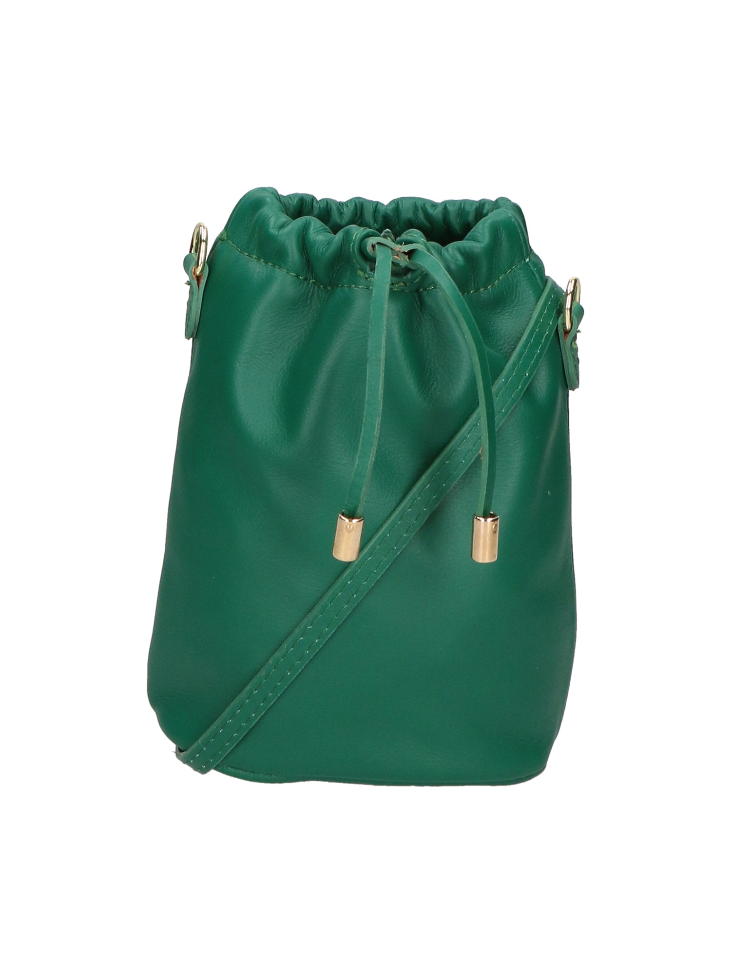Borsa a sacca da Donna Angela in Vera Pelle Made in Italy 20x16x7 cm