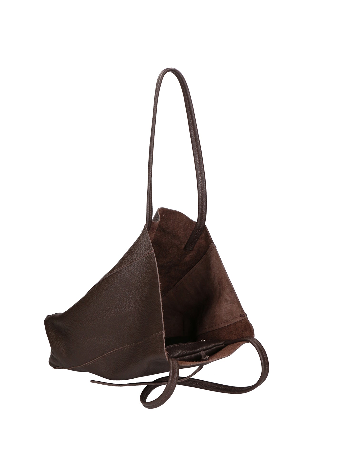 Valentina Damenhandtasche aus echtem Leder, hergestellt in Italien, 37 x 40 x 12,5 cm