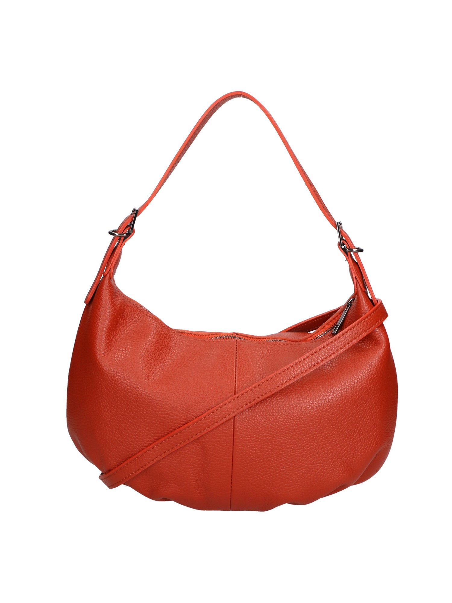 Licia Borsa a spalla da donna Vera pelle 06512-MATTONE Chiara Ferretti