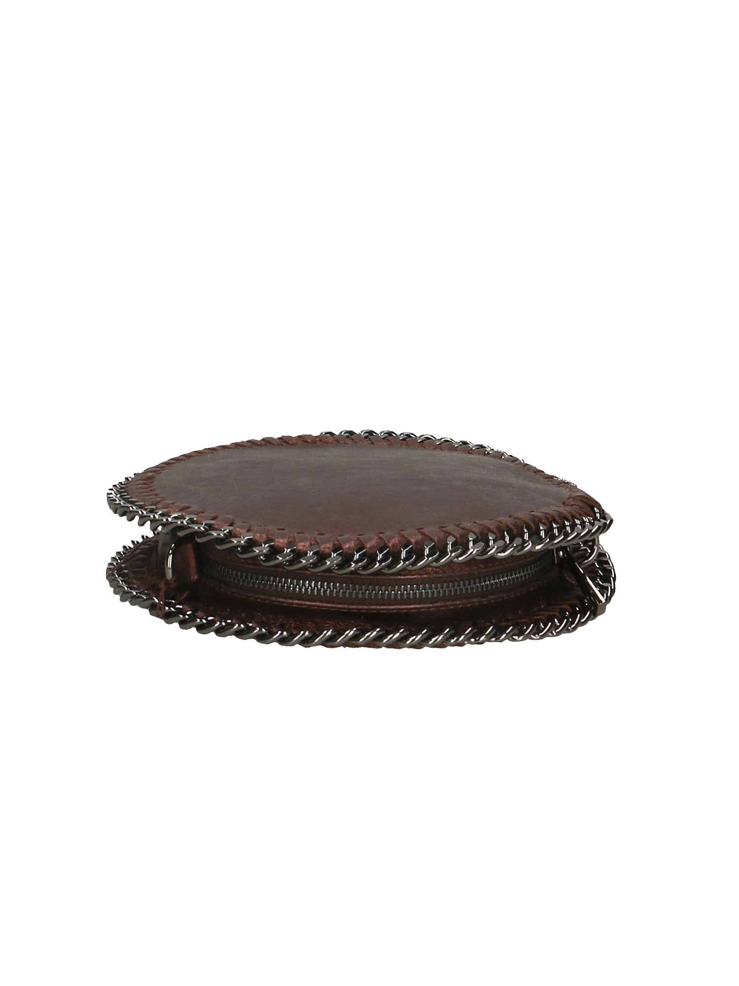 Nora Damen-Schultertasche aus echtem Leder, hergestellt in Italien, 22 x 22 x 5 cm