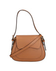Giulia Borsa a spalla da donna Vera pelle 05958-L125 CUOIO Chiara Ferretti