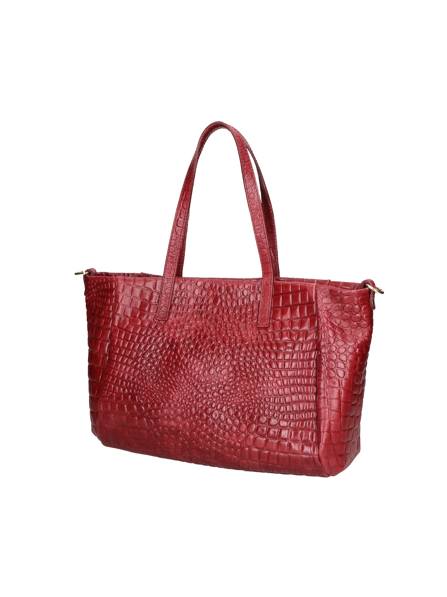 Lorella Borsa a spalla da donna Vera pelle croco 06499-037 BORDO Chiara Ferretti