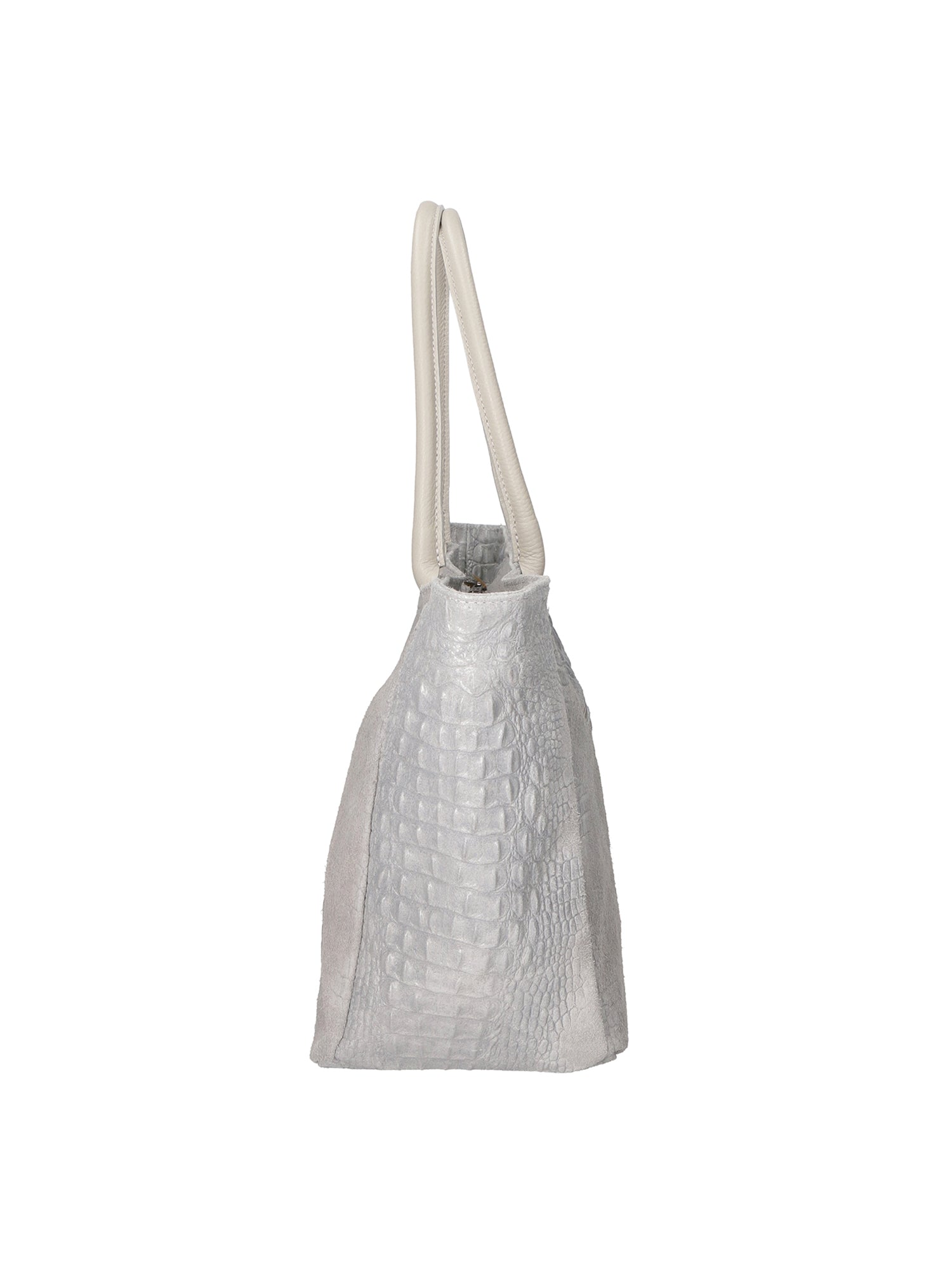 Dorothea Borsa Shopper da donna Vera pelle 80042-018 GRIGIO MEDIO Chiara Ferretti
