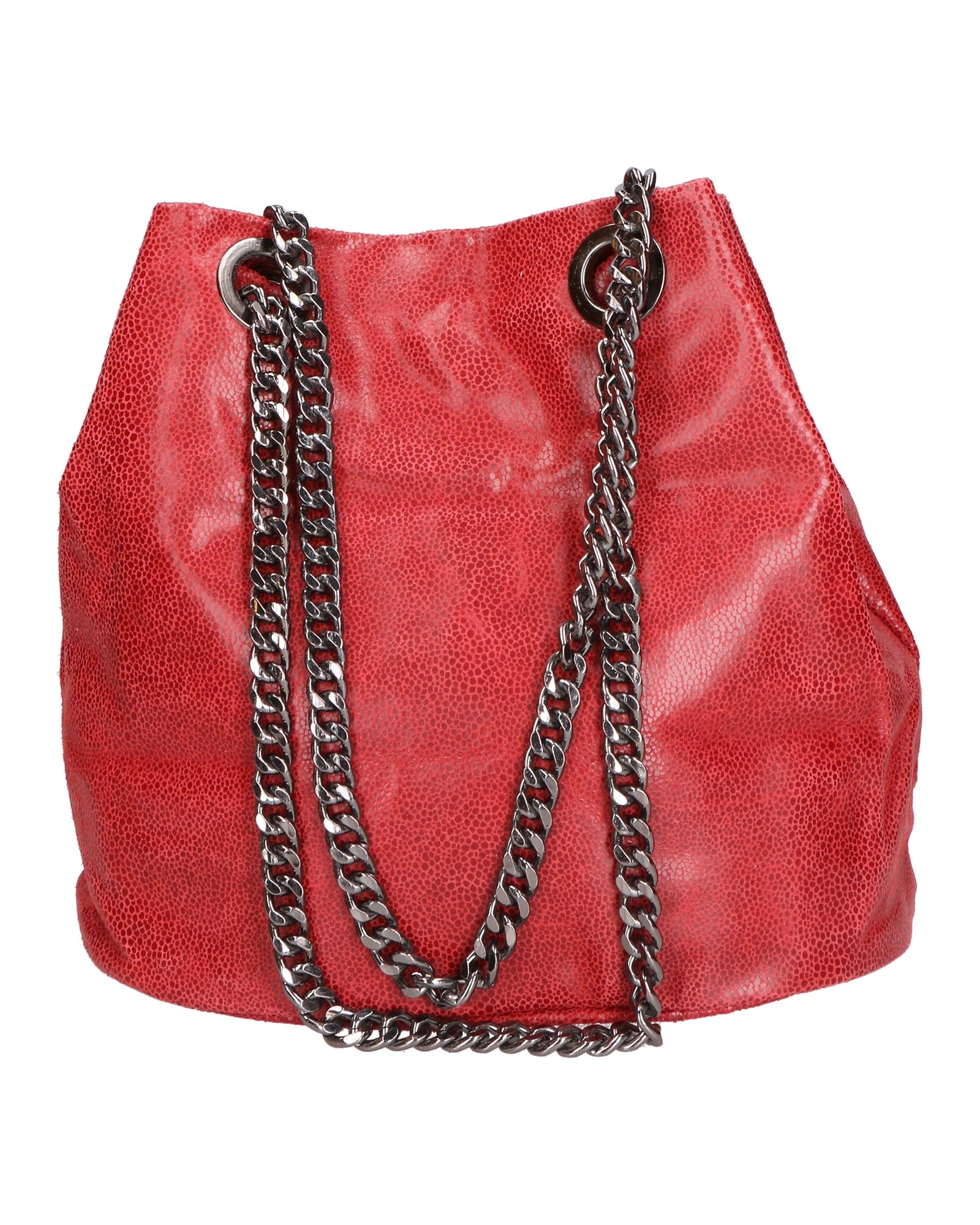 Cora Borsa a spalla da donna Vera pelle 1131-ROSSO SCURO Chiara Ferretti