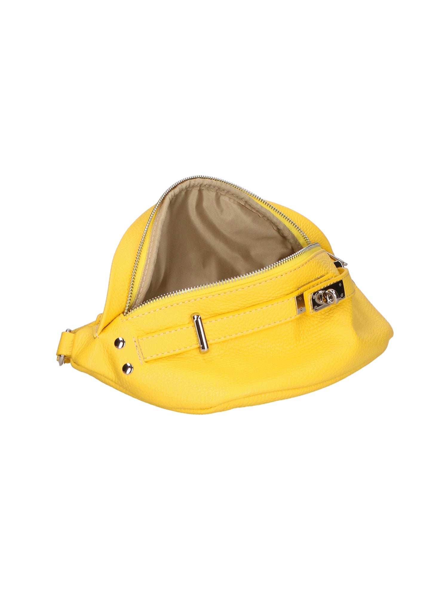 Gianna 05918-D504 YELLOW Marsupio da donna in vera pelle Chiara Ferretti