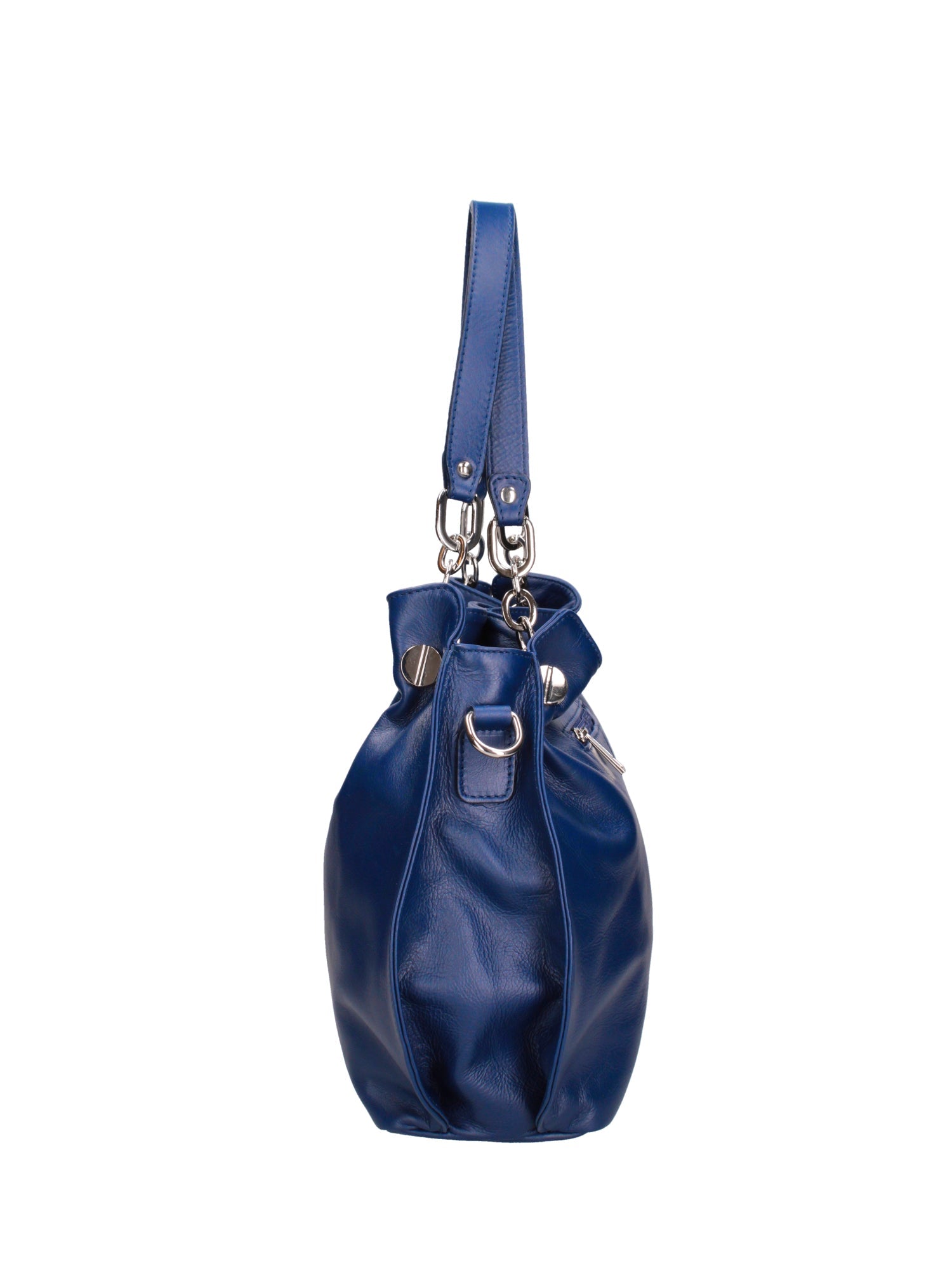 Ereba Borsa a mano da donna Made in Italy 100% pelle 3305-S22 BLUETTE Chiara Ferretti