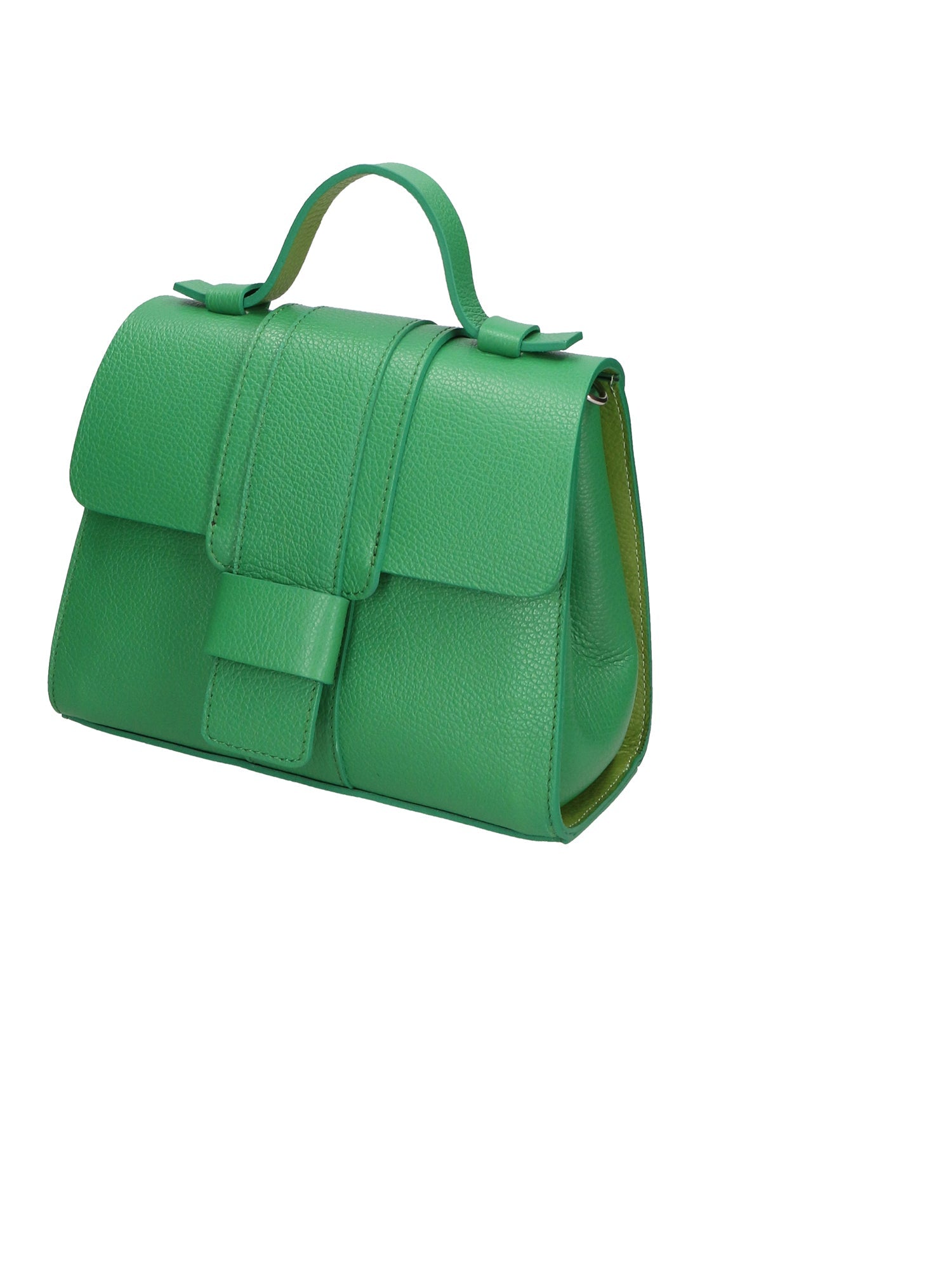 Gina Borsa a mano da donna Vera pelle 05926-D47 VERDE MELA + D507 ALOE Chiara Ferretti