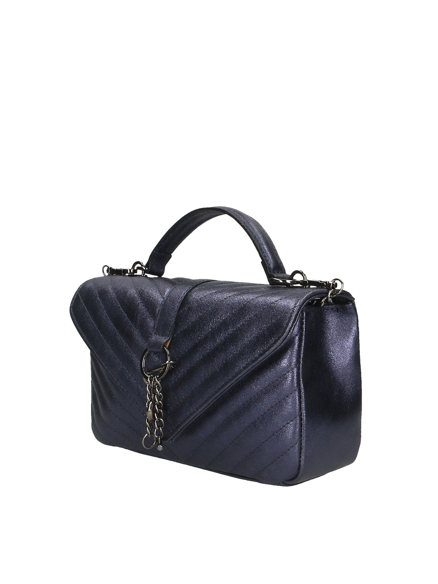 Volterra Borsa a tracolla da donna Vera Pelle 1626-BLU Chiara Ferretti
