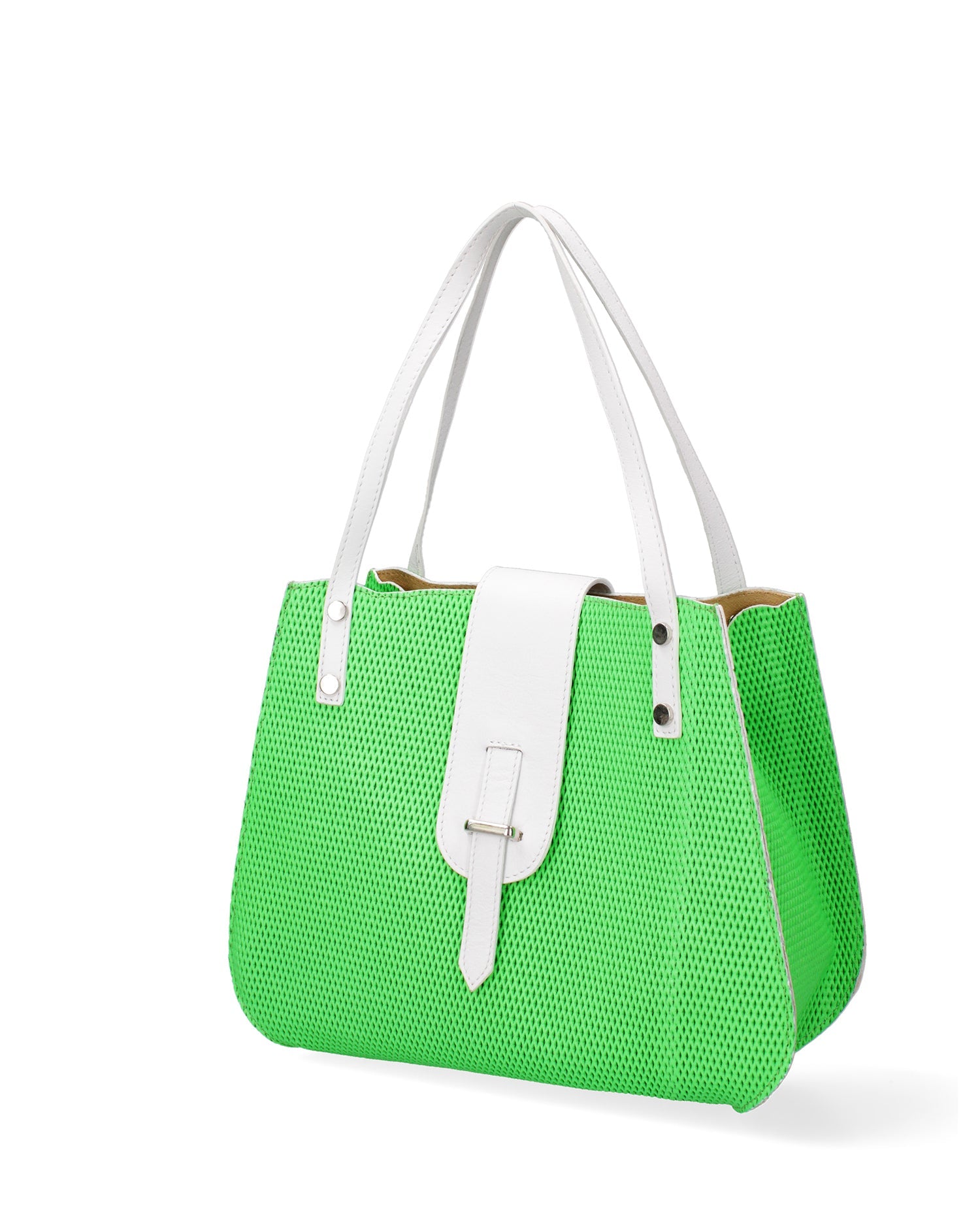 Palermo Borsa a spalla da donna Vera pelle 697756-VERDE Chiara Ferretti