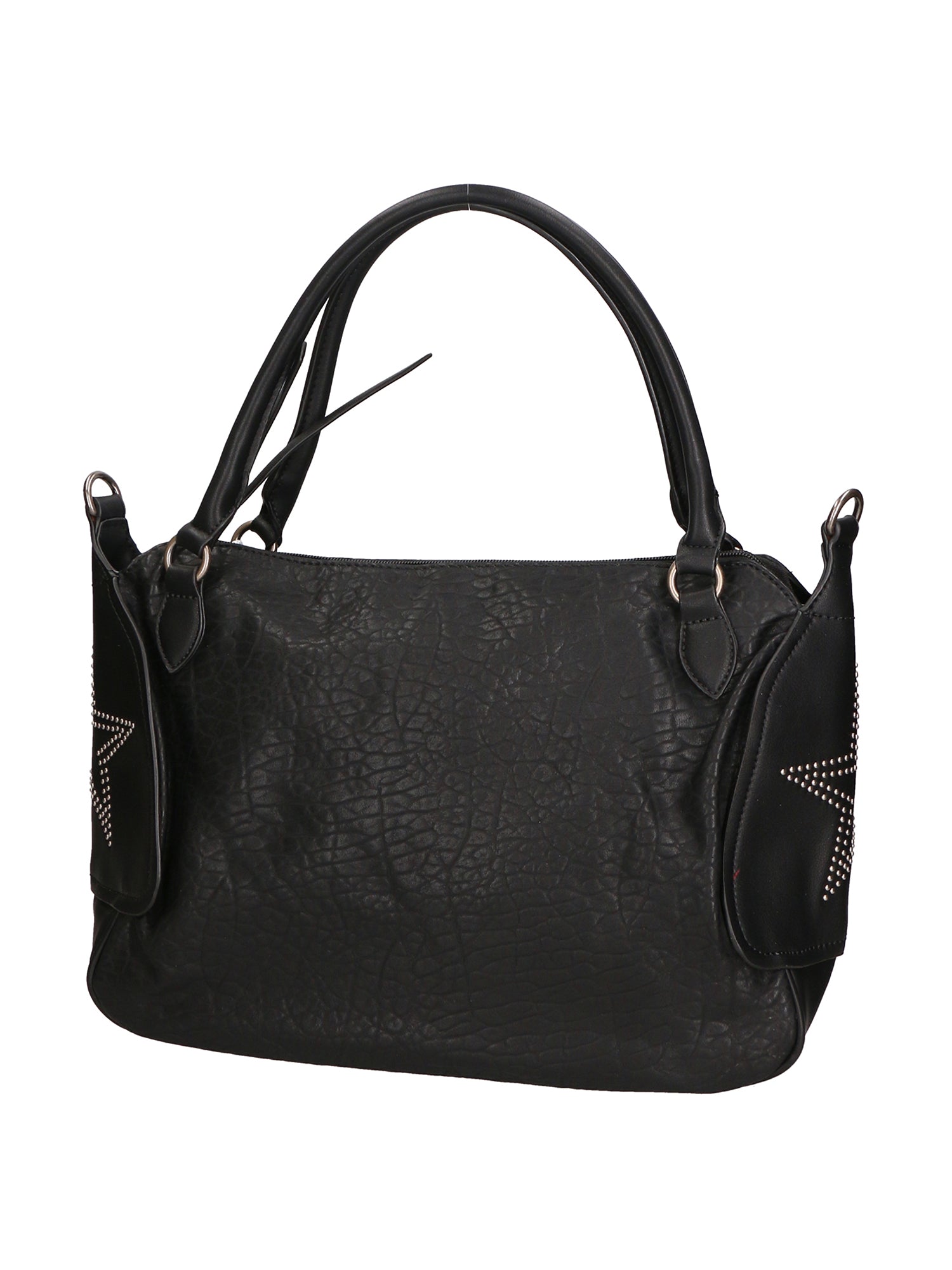 Rosa Borsa a mano da donna Ecopelle 8016-NERO Chiara Ferretti
