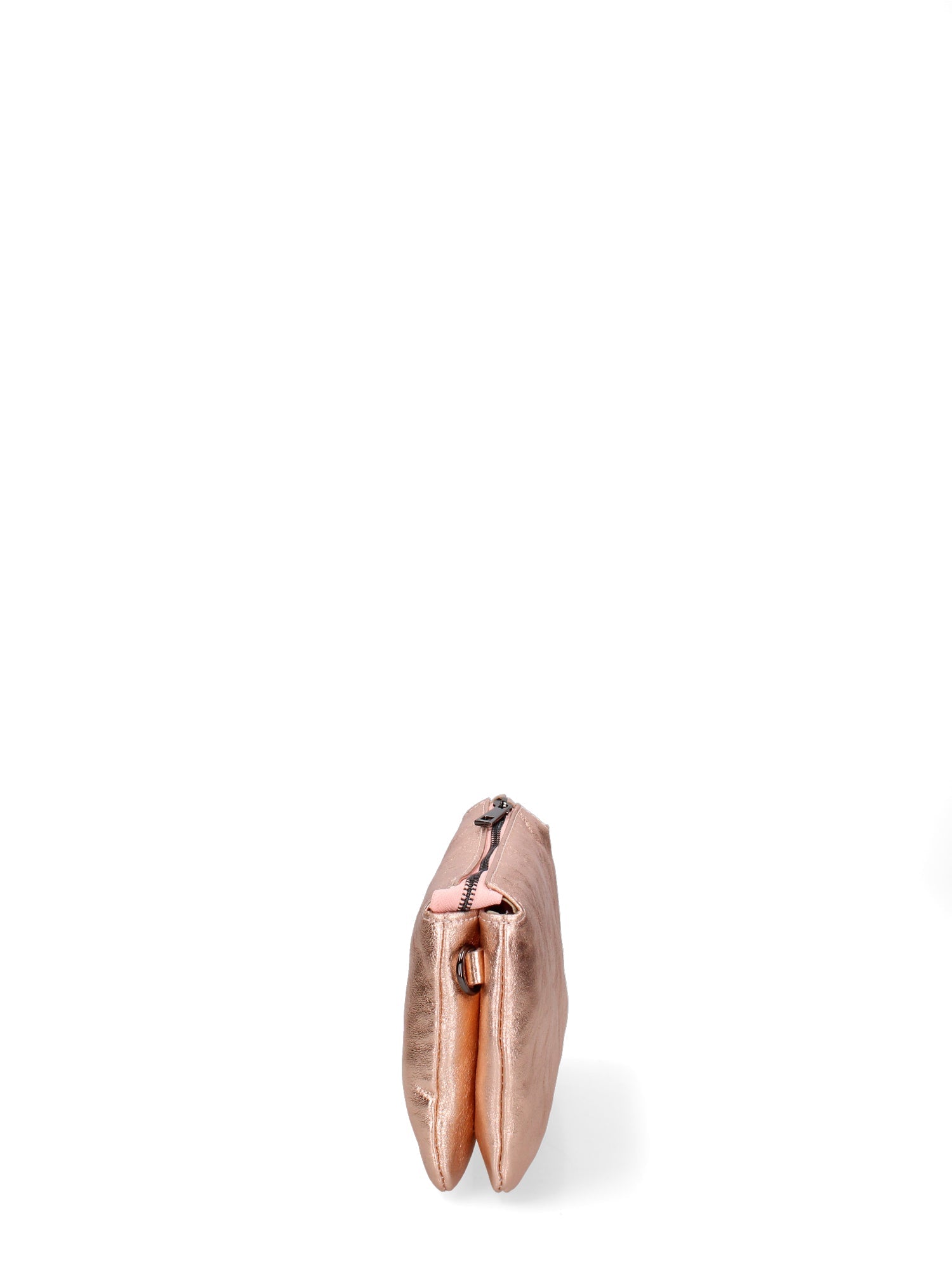 Nimue Borsa a tracolla da donna Vera pelle 1502-1-ROSA LAMINATO Chiara Ferretti