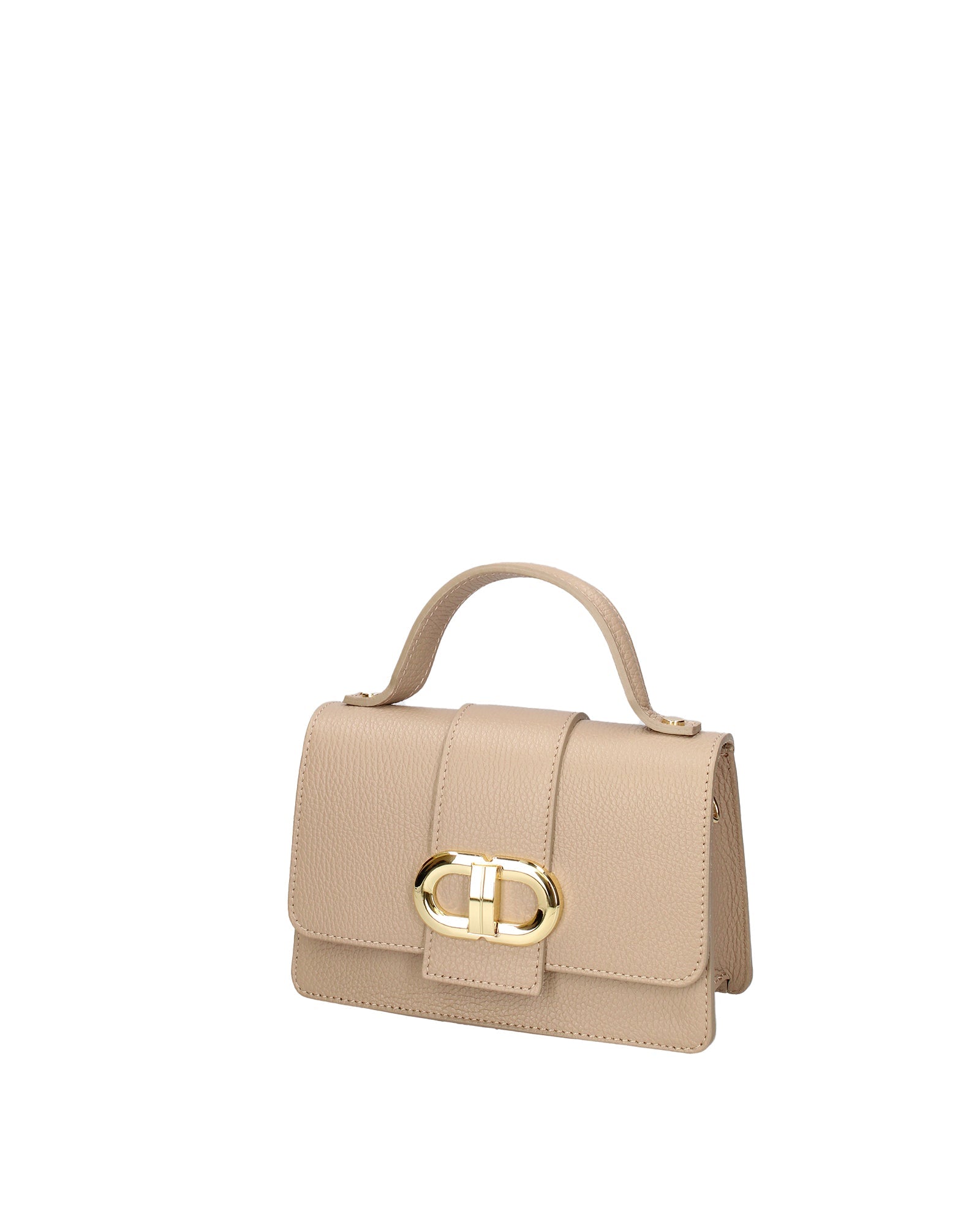 Aroa Borsa a mano da donna Vera pelle 07132-D05 CAPPUCCINO Chiara Ferretti