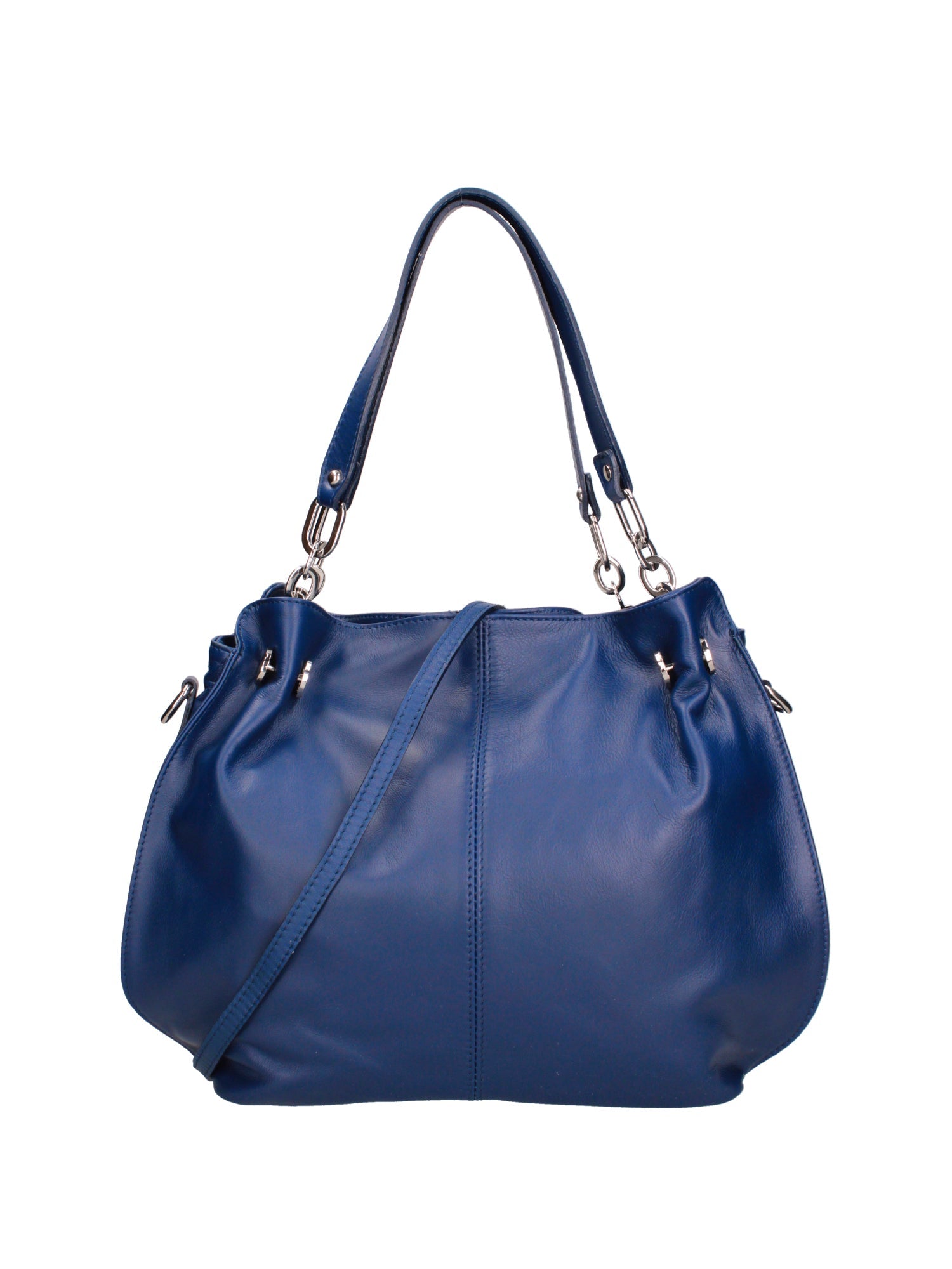 Ereba Borsa a mano da donna Made in Italy 100% pelle 3305-S22 BLUETTE Chiara Ferretti